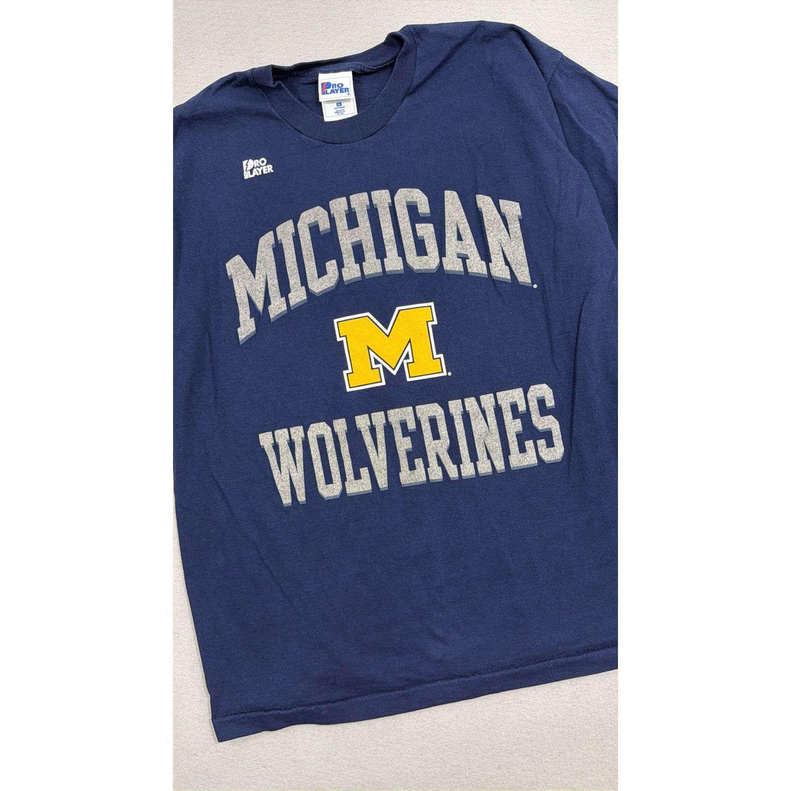 Vintage Vintage Pro Player Michigan Wolverines Shirt Men's XL Size US XL / EU 56 / 4 - 3 Thumbnail