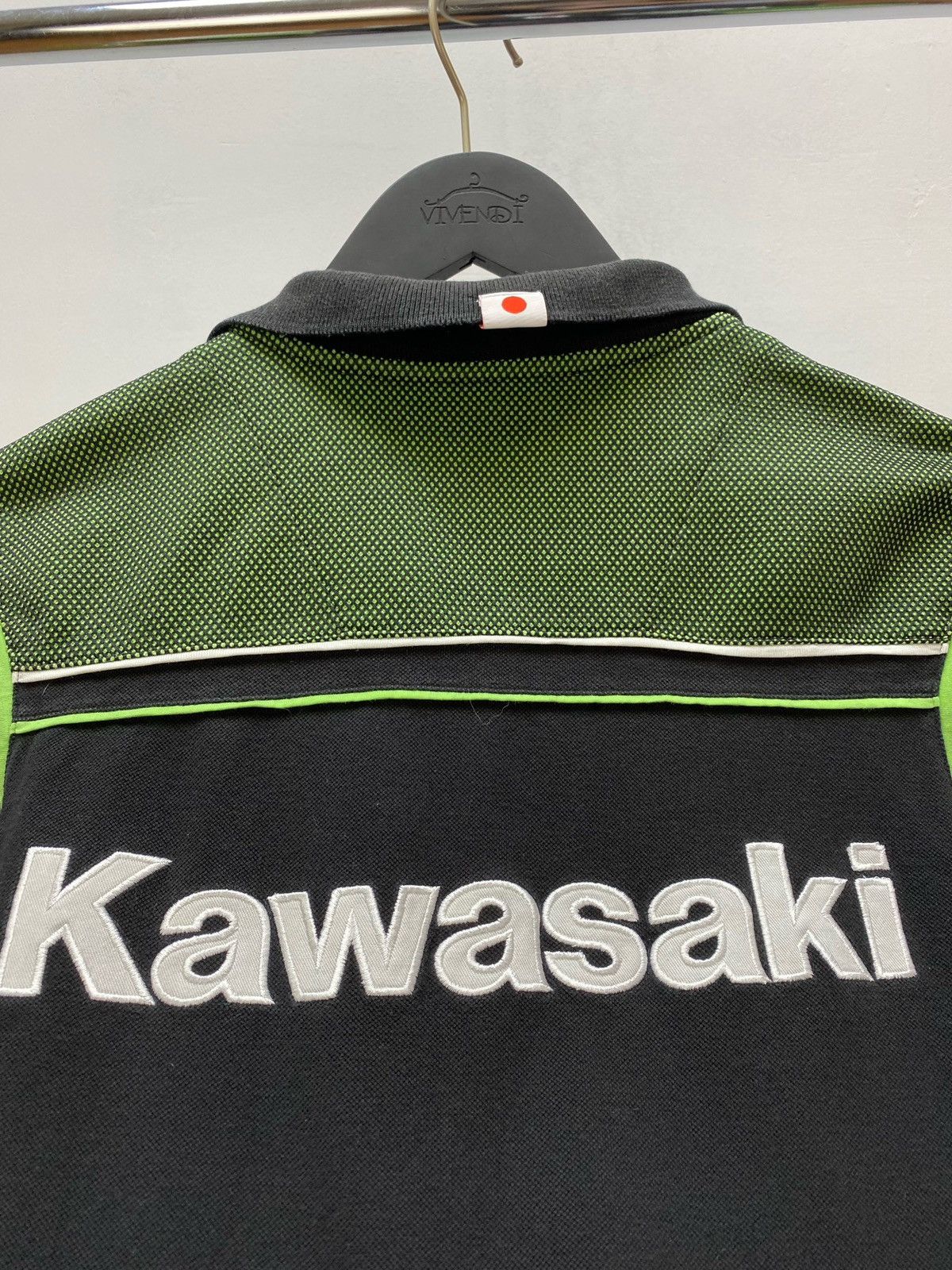 NASCAR Kawasaki Vintage Rare Polo Racing Polo T shirt Size US M / EU 48-50 / 2 - 24 Thumbnail