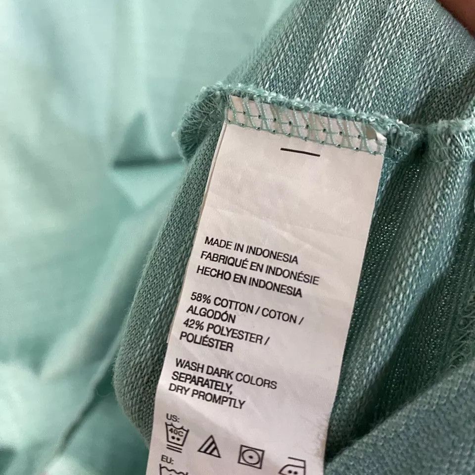 Van Heusen Van Heusen Polo Shirt Men's XXL Short Sleeve Light Blue Size US XXL / EU 58 / 5 - 5 Thumbnail