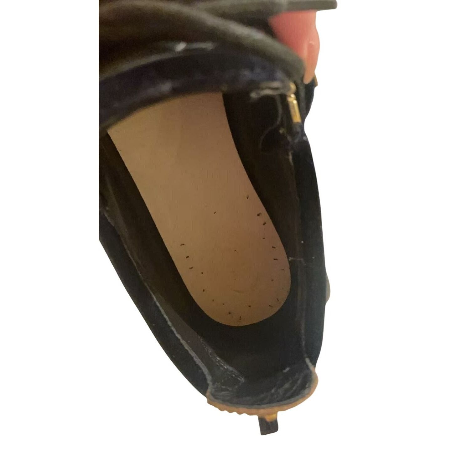 Giuseppe Zanotti Giuseppe Zanotti Black & Gold High-Top Sneakers With Velvet Size US 7 / EU 40 - 15 Thumbnail
