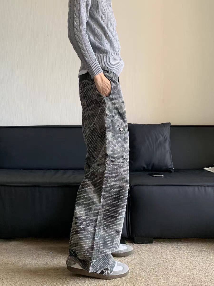 Japanese Brand × Vintage Camouflage Vintage Workwear Loose Casual Trousers Size US 32 / EU 48 - 2 Thumbnail