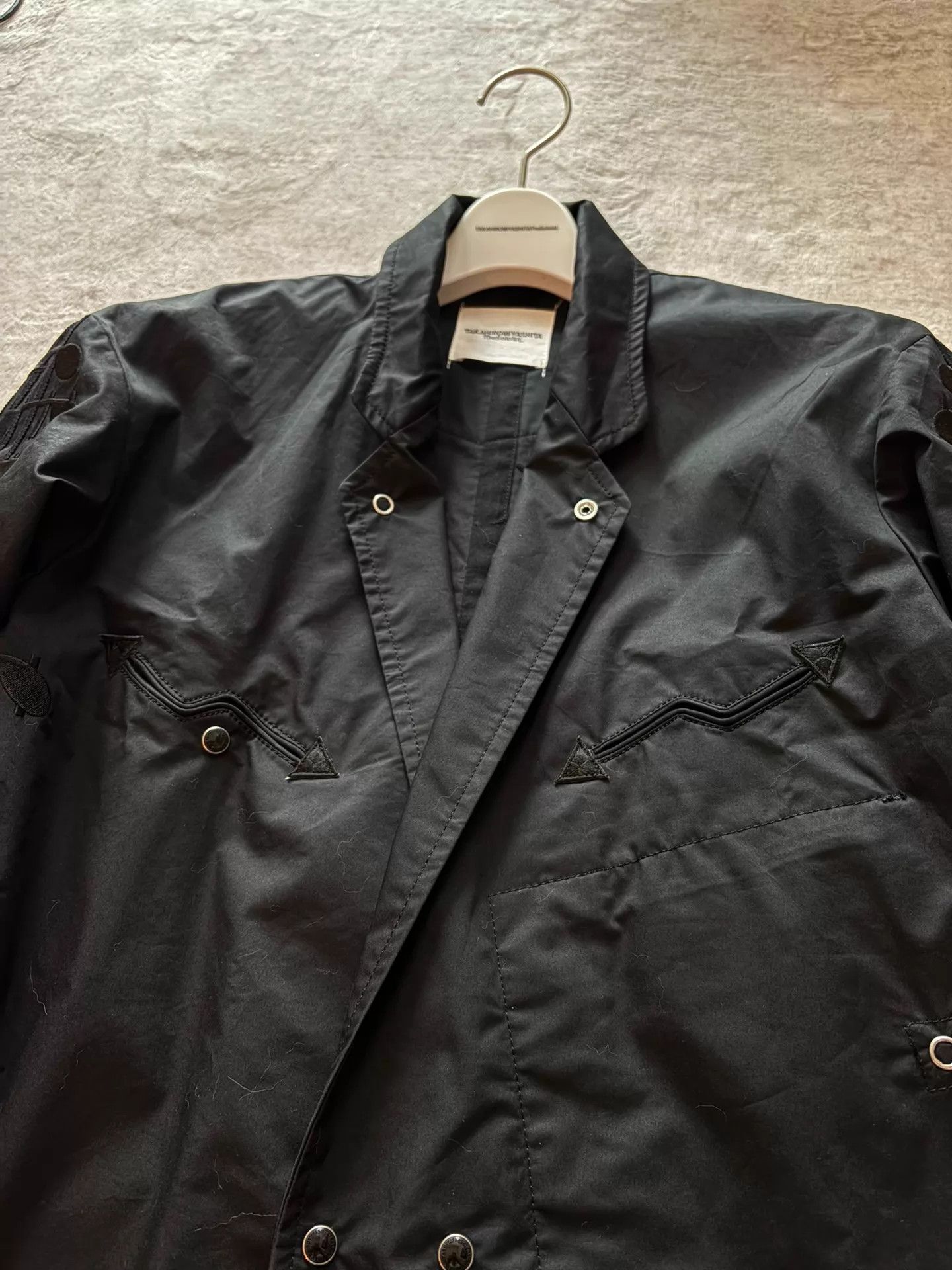Takahiromiyashita The Soloist. The soloist 18SS Kurt Embroidered Note Suit Jacket Size 46 Size US S / EU 44-46 / 1 - 3 Thumbnail