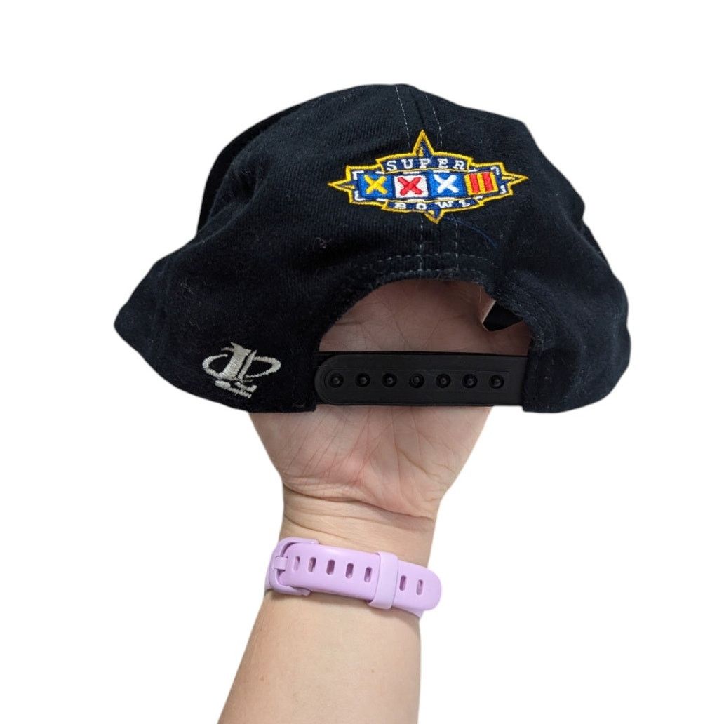 NFL × Vintage Vintage Denver Broncos Super Bowl XXXII Baseball Cap Hat Size ONE SIZE - 3 Thumbnail