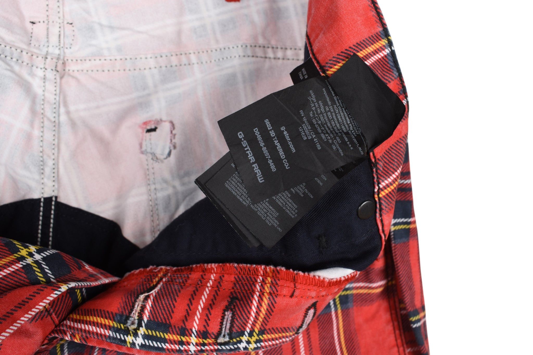 G-Star G-Star x Pharell Williams 5622 3D Tapered Coj Men Jeans Size US 33 - 6 Thumbnail