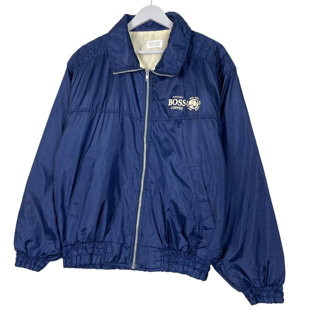 Japanese Brand × Vintage 💥SUNTORY COFFEE JAPAN BIG LOGO BOMBER JACKET Size US L / EU 52-54 / 3 - 3 Thumbnail