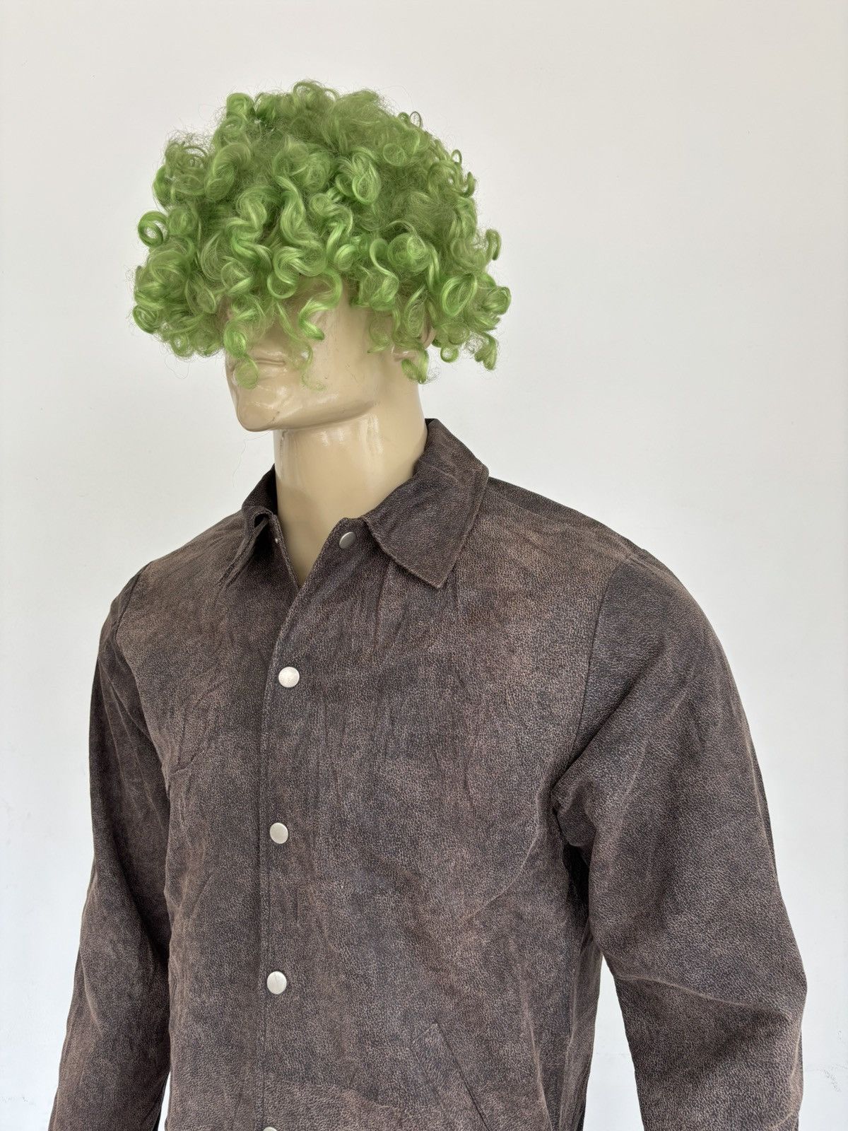 Beams Plus × Japanese Brand Textured Pig Skin Work Jacket Size US S / EU 44-46 / 1 - 4 Thumbnail