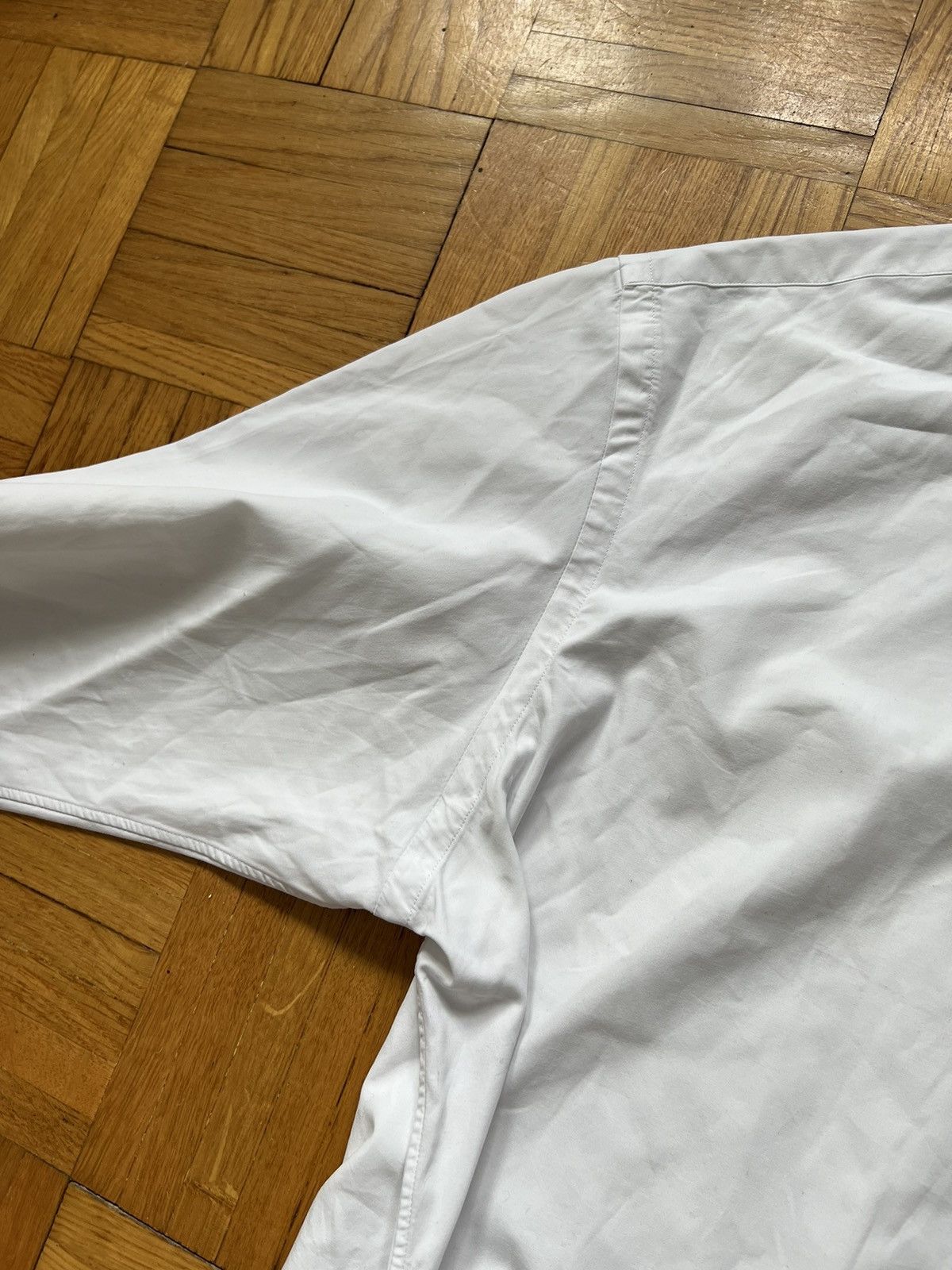 Polo Ralph Lauren × Vintage Biała Koszula Polo Ralph Lauren Custom Fit Size US XL / EU 56 / 4 - 4 Thumbnail