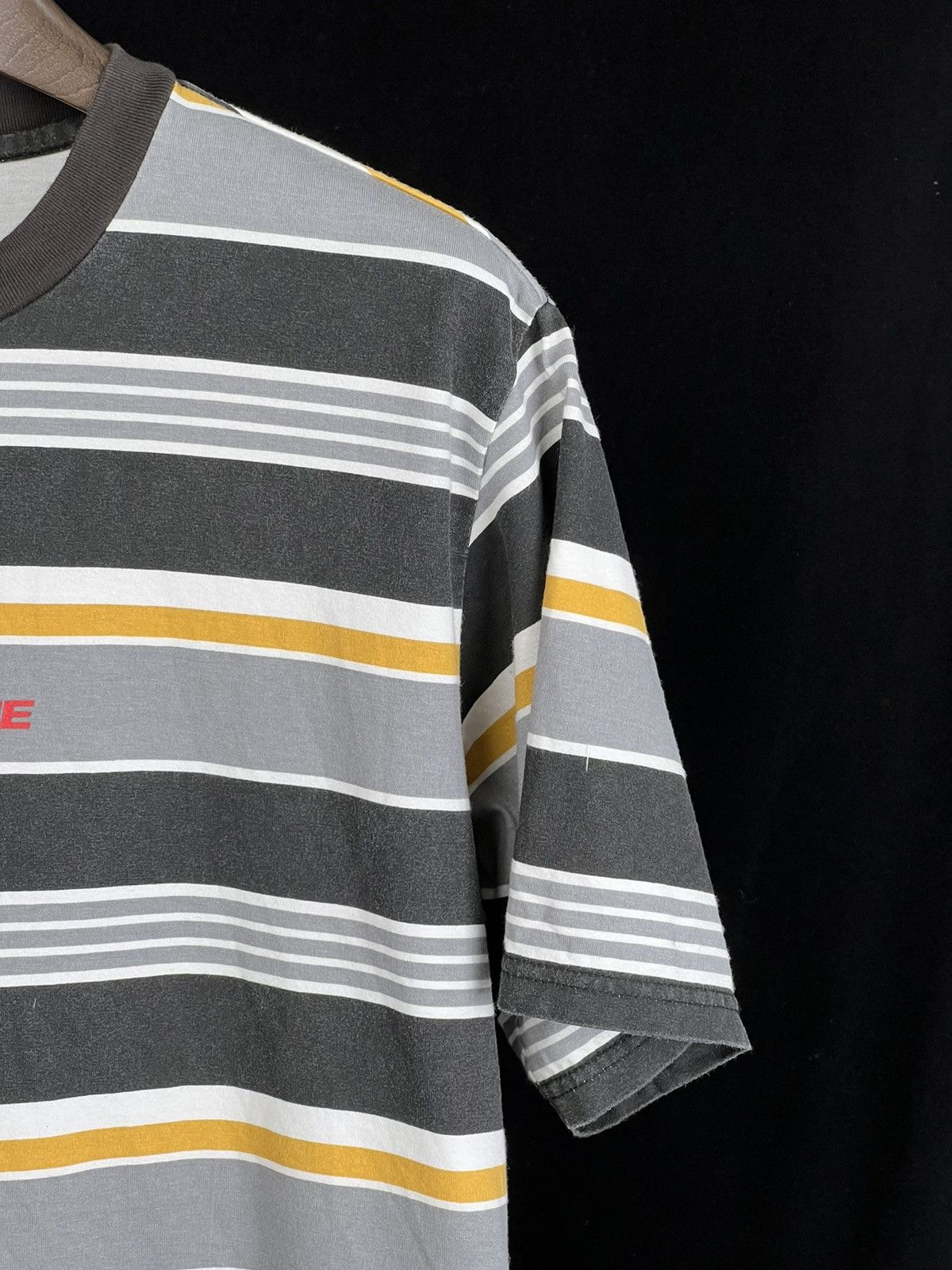 Supreme SUPREME Stripes tee M Size US M / EU 48-50 / 2 - 3 Thumbnail