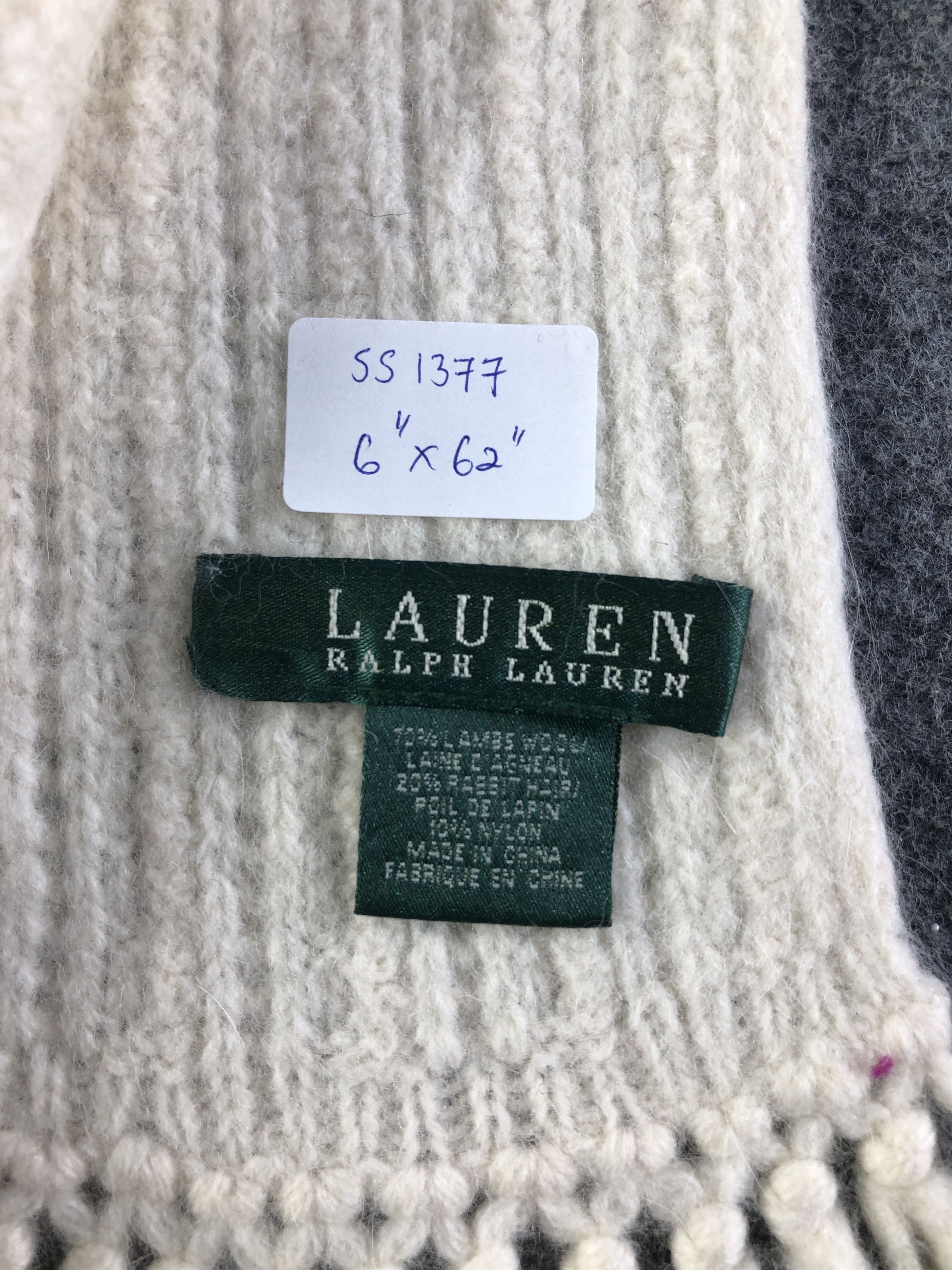 Polo Ralph Lauren Polo Ralph Lauren Scarf / Muffler / Neckwear SS1377 Size ONE SIZE - 3 Thumbnail