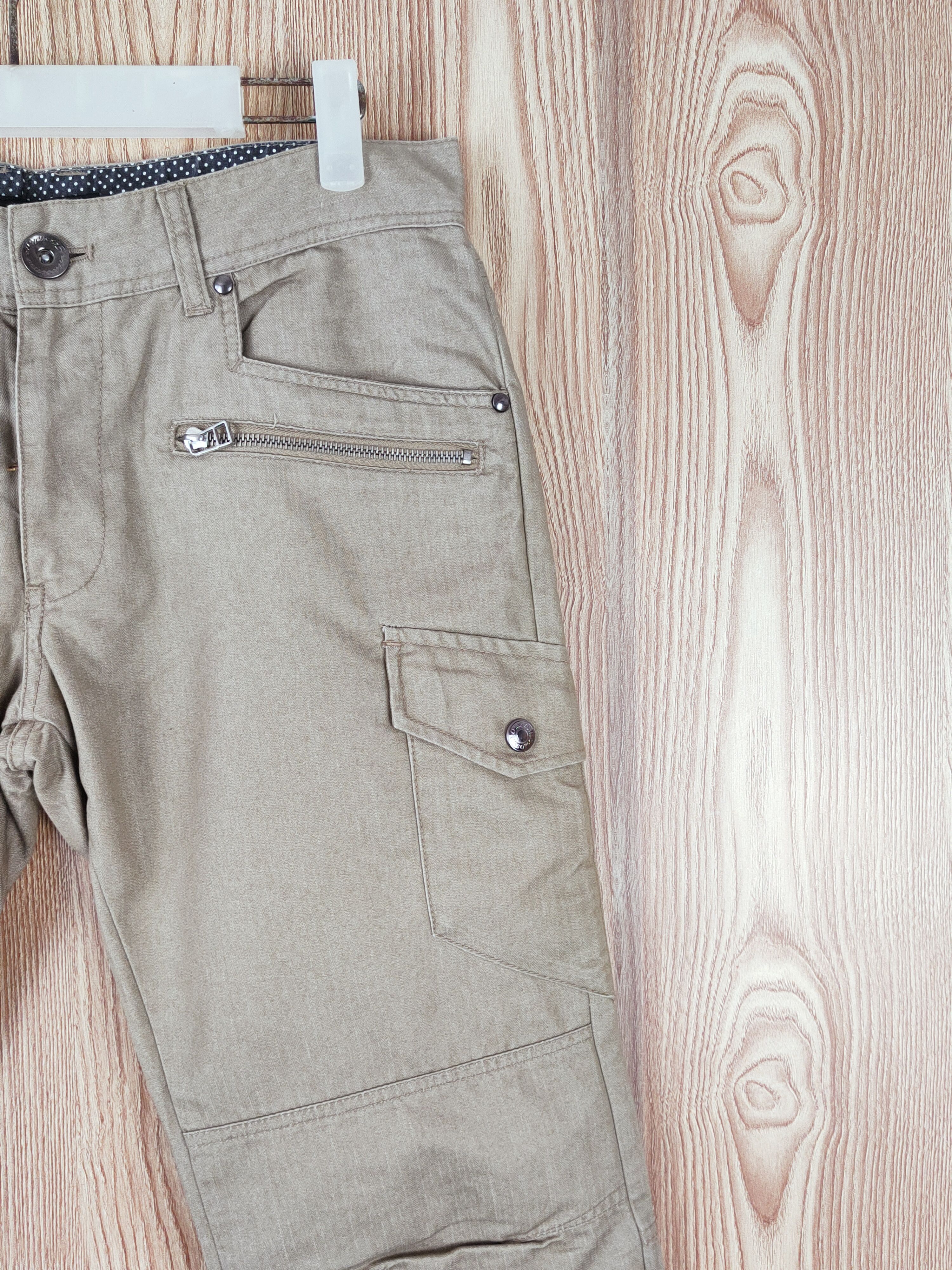 Mossimo × Vintage Vintage Massimo Beige Multi Tactical pocket Cargo Pants Size 31" - 5 Thumbnail