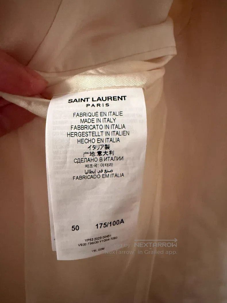 Saint Laurent Paris Saint Laurent Paris jacket Size US M / EU 48-50 / 2 - 4 Thumbnail