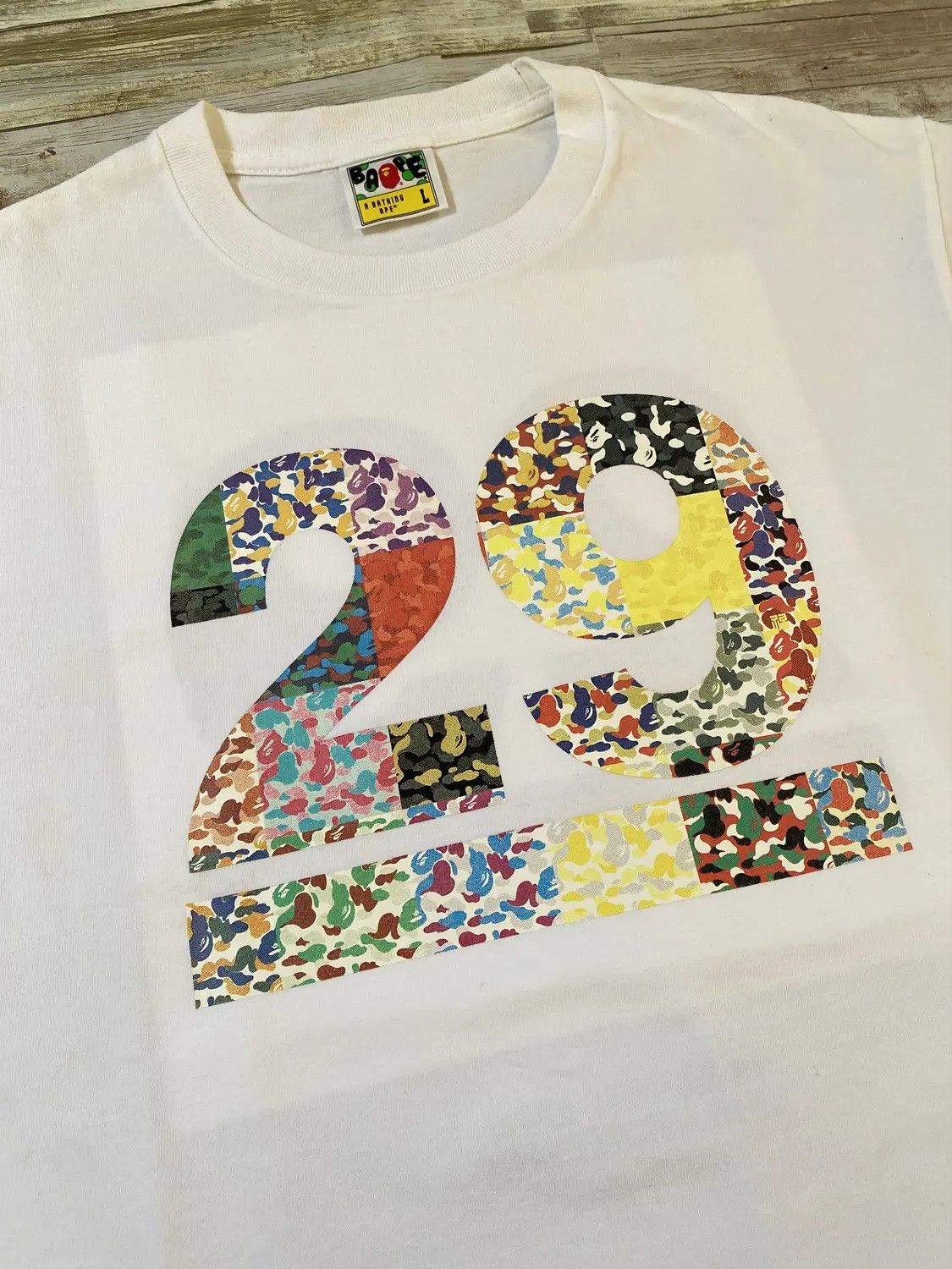 Bape 29th Anniversary Tee Size US L / EU 52-54 / 3 - 1 Thumbnail
