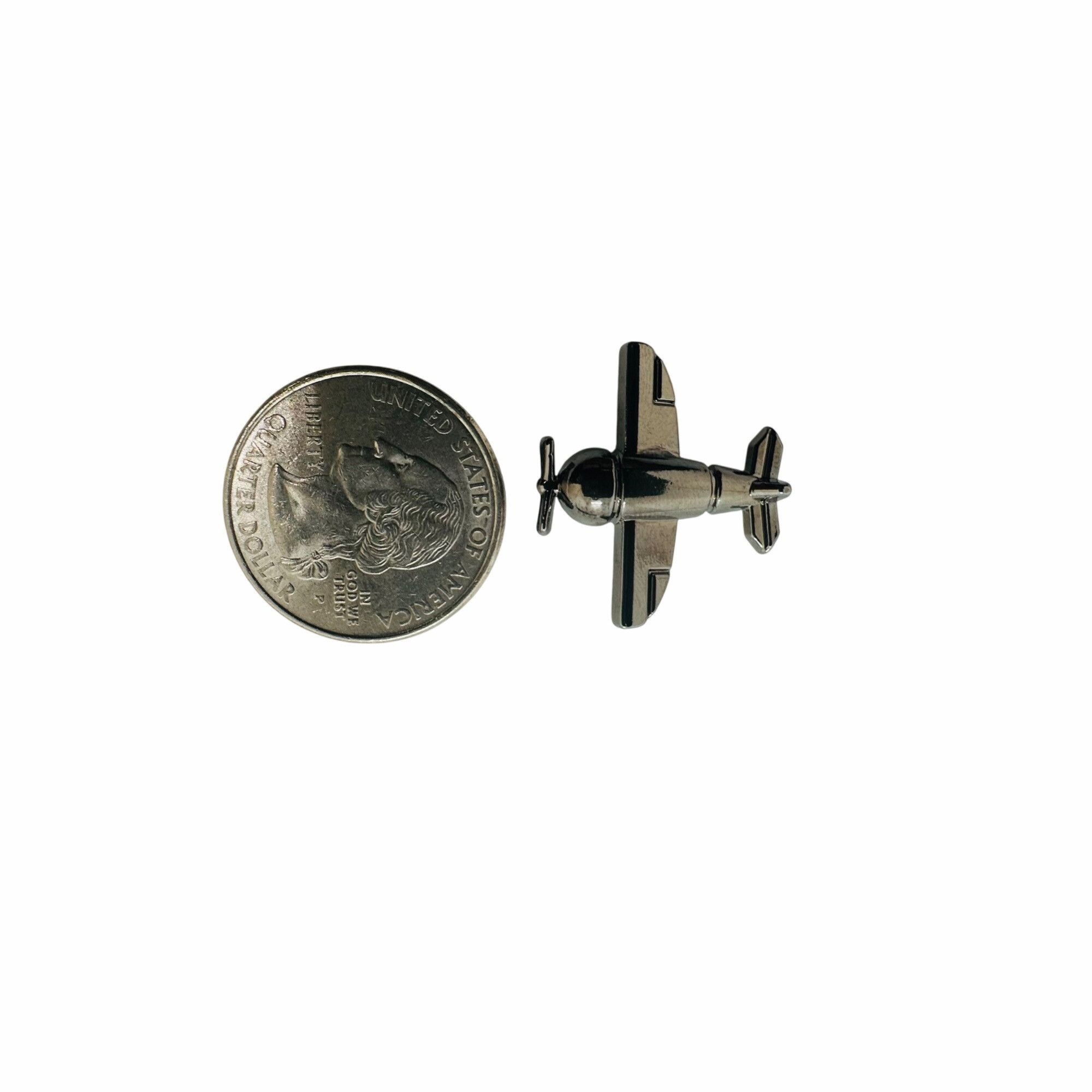 Other ✈️Vintage Aircraft Engine Lapel Pin Metal Airplane Brooch Av Size ONE SIZE - 5 Thumbnail