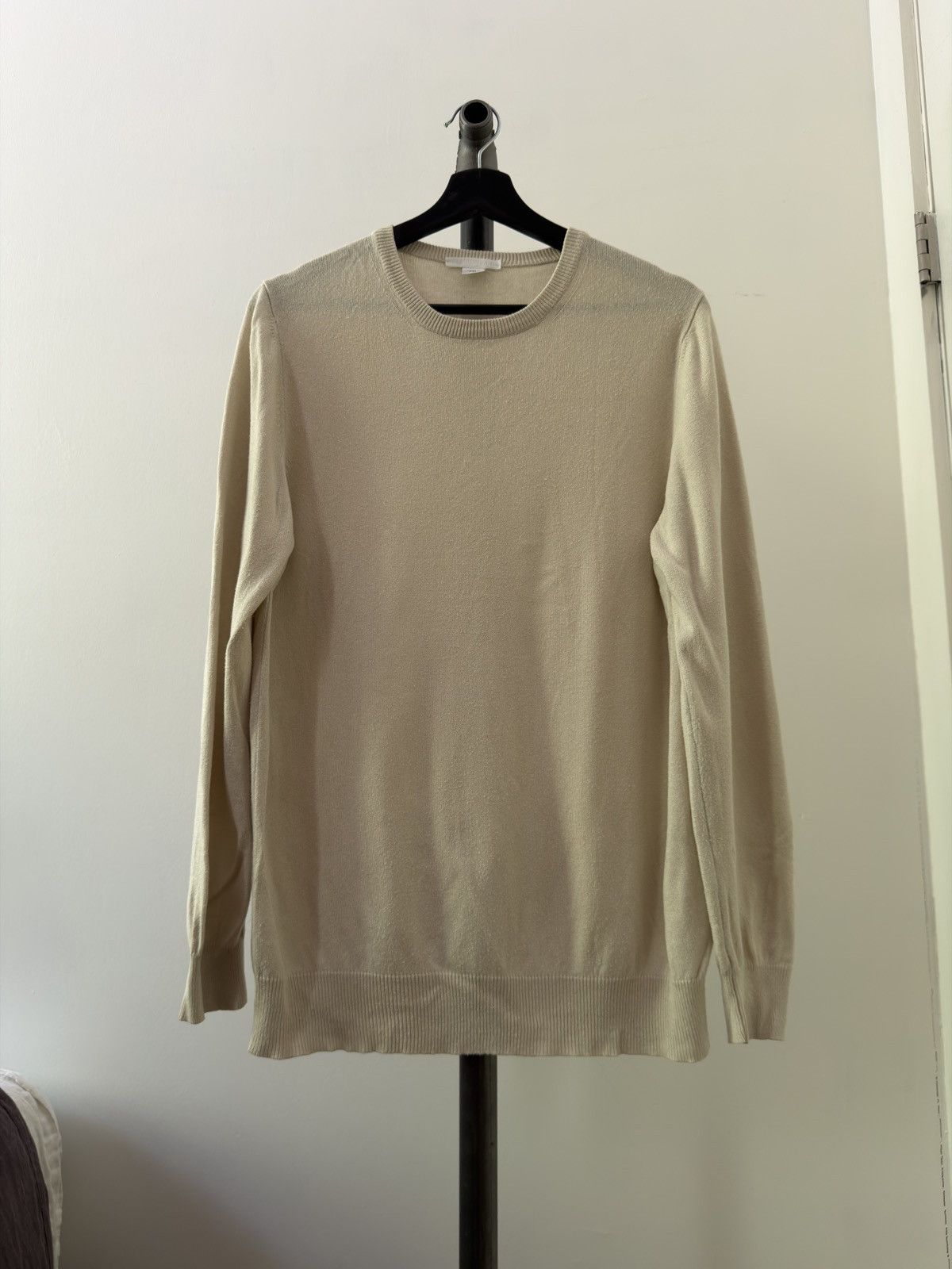 Helmut Lang ‘90s Silk Knit Crewneck Sweater Size US S / EU 44-46 / 1 - 1 Thumbnail