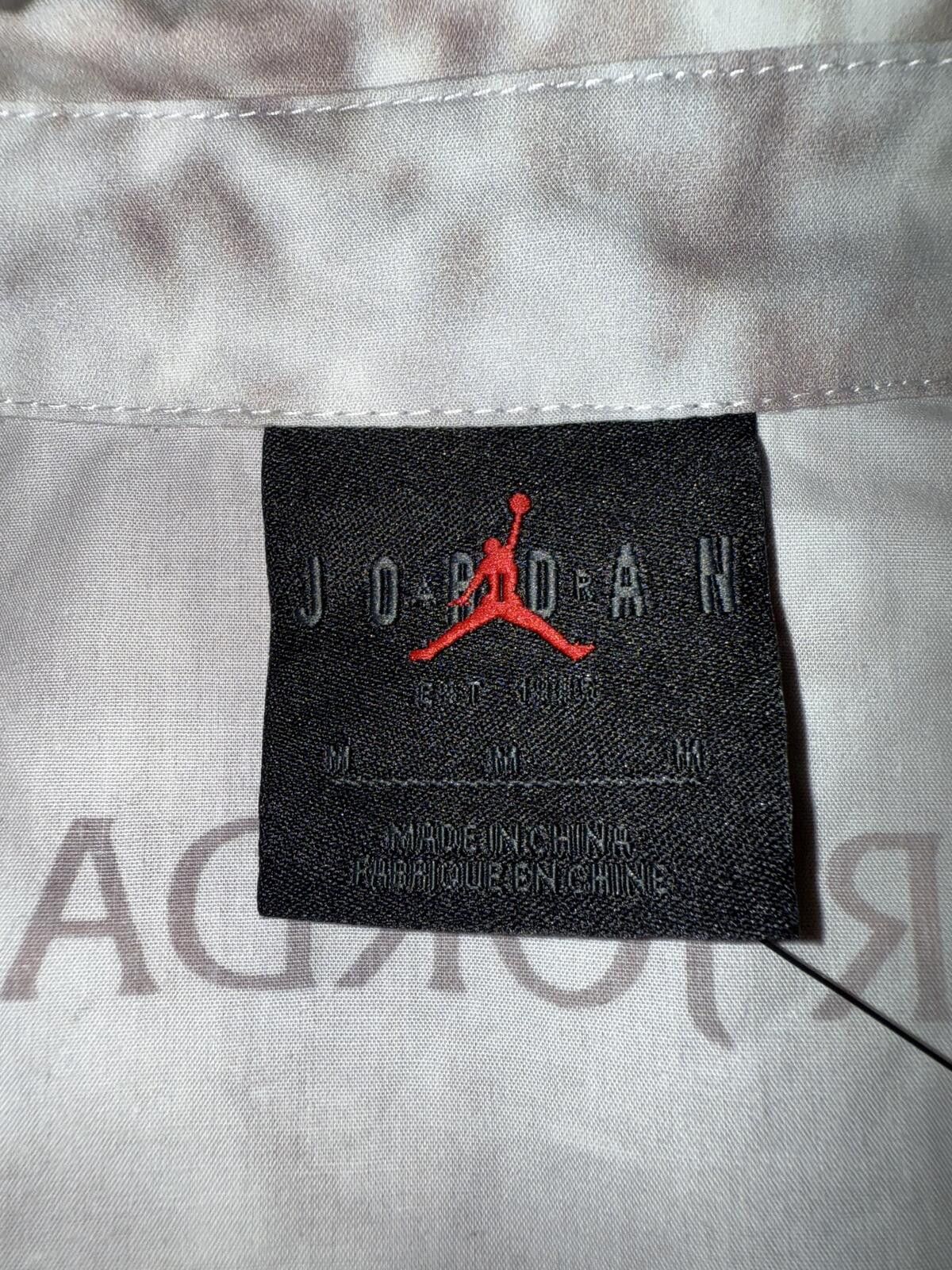 Nike Jordan Men Camp Shirt Sail Tops Sample Size US M / EU 48-50 / 2 - 2 Thumbnail
