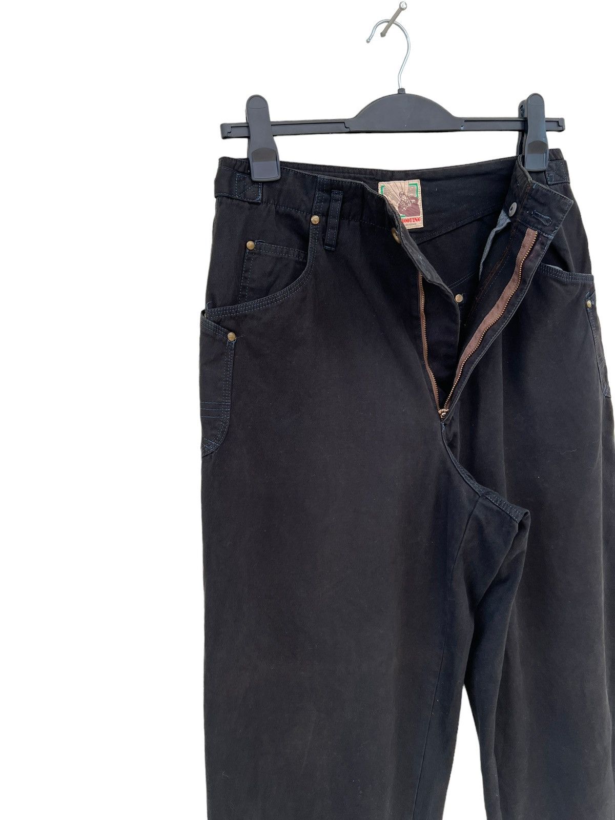 wjk Vintage 80s JUNMEN Para Shooting Baggy Trouser Pant Size US 30 / EU 46 - 9 Thumbnail