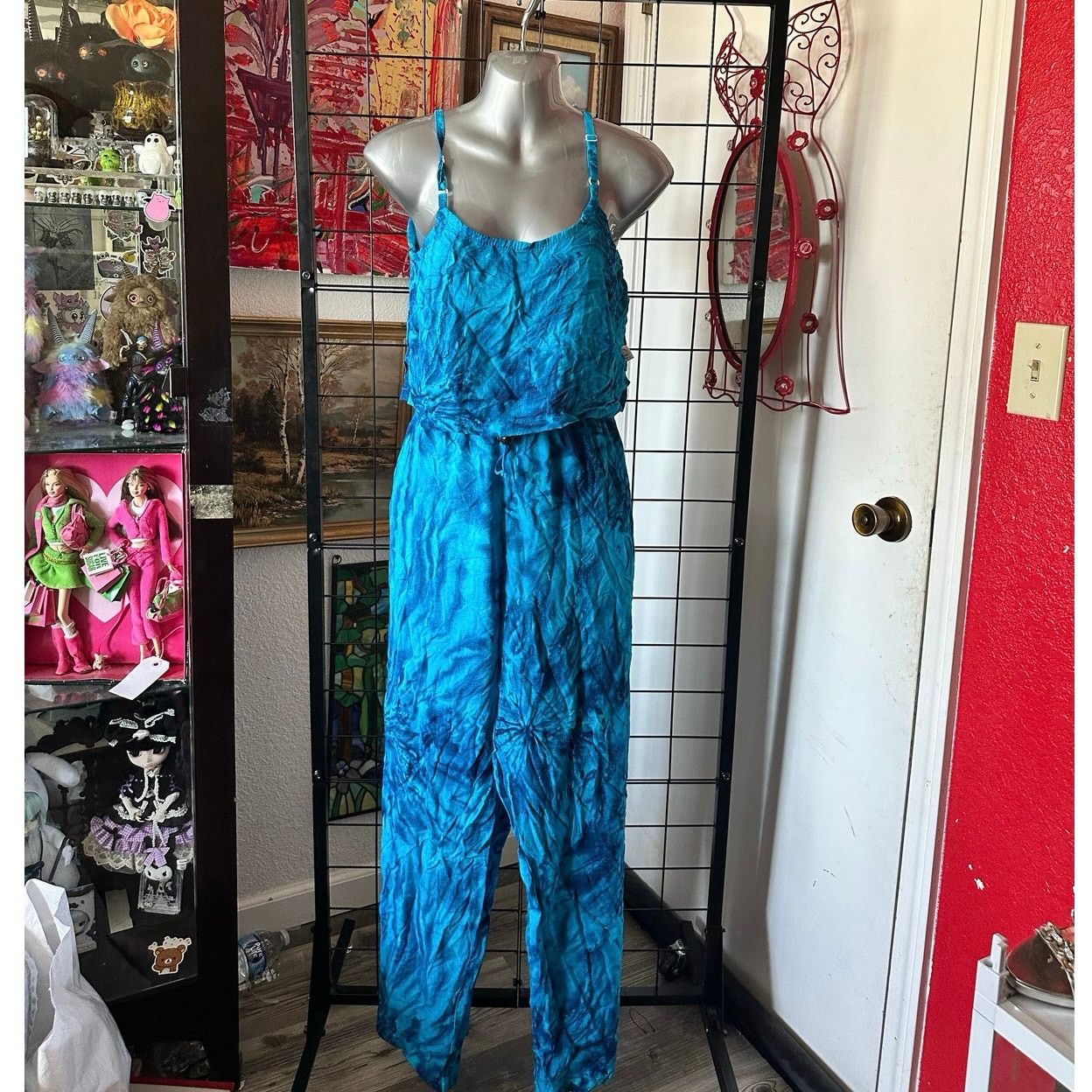 Other uluwatu blue tir dye top pants set Size XXL / US 16-18 / IT 52-54 - 1 Thumbnail