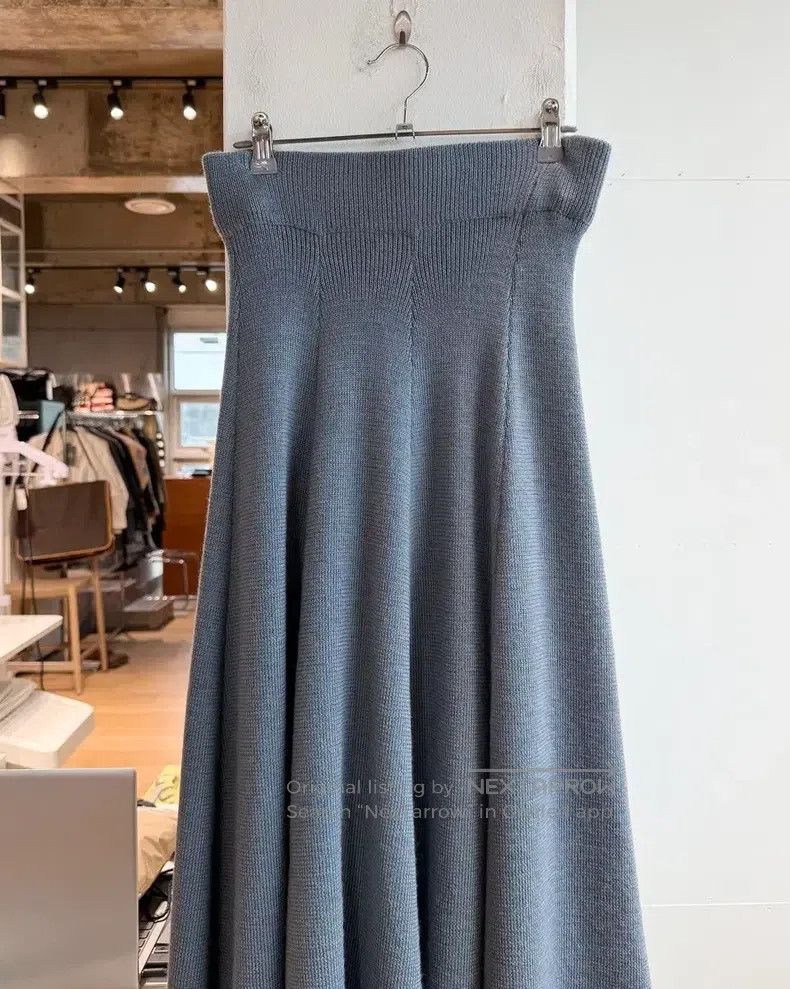 Jil Sander Jil Sander Blue belted wool dress Size 37" - 3 Thumbnail