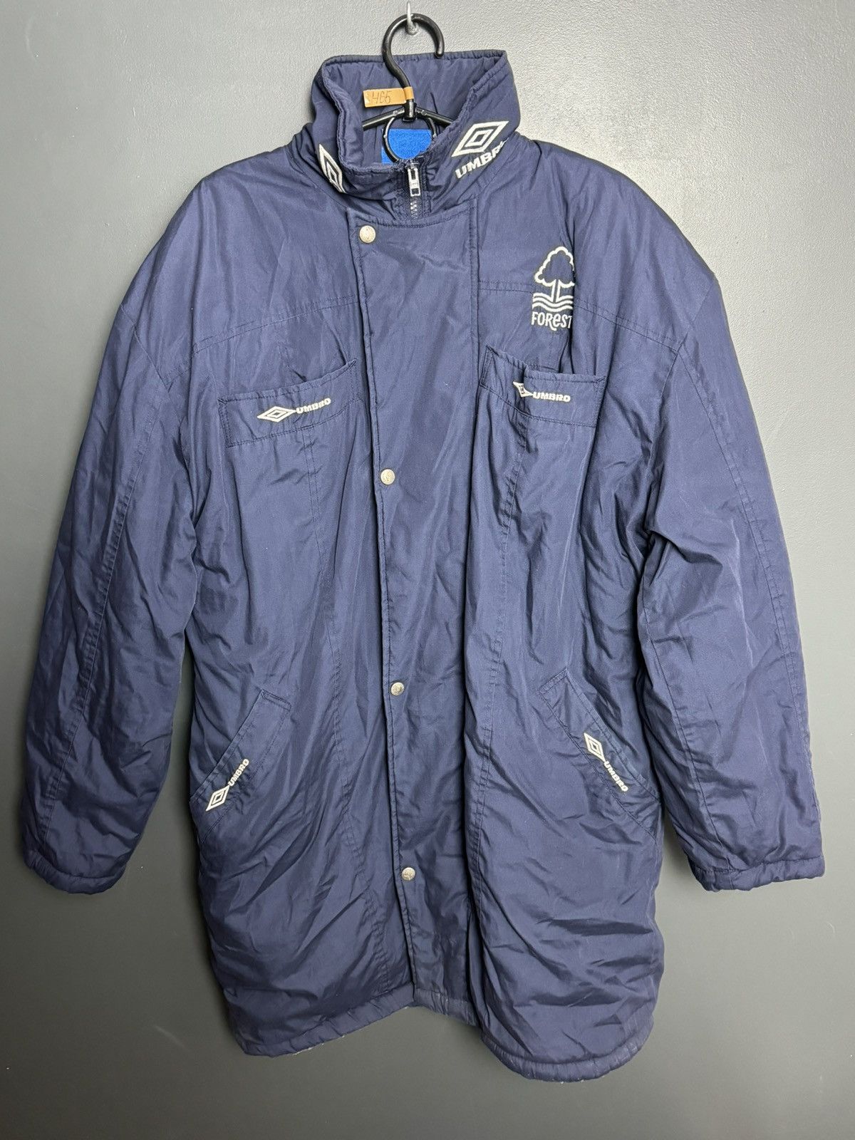 Umbro Vintage Nottingham Forest Training Football Jacket Size US M / EU 48-50 / 2 - 1 Thumbnail