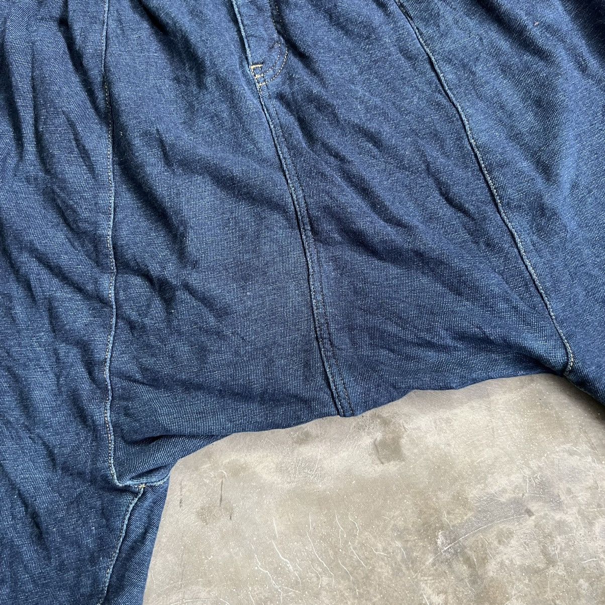 Junya Watanabe Vintage Comme des Garcons Crotch Denim Pants Size US 27 - 6 Thumbnail