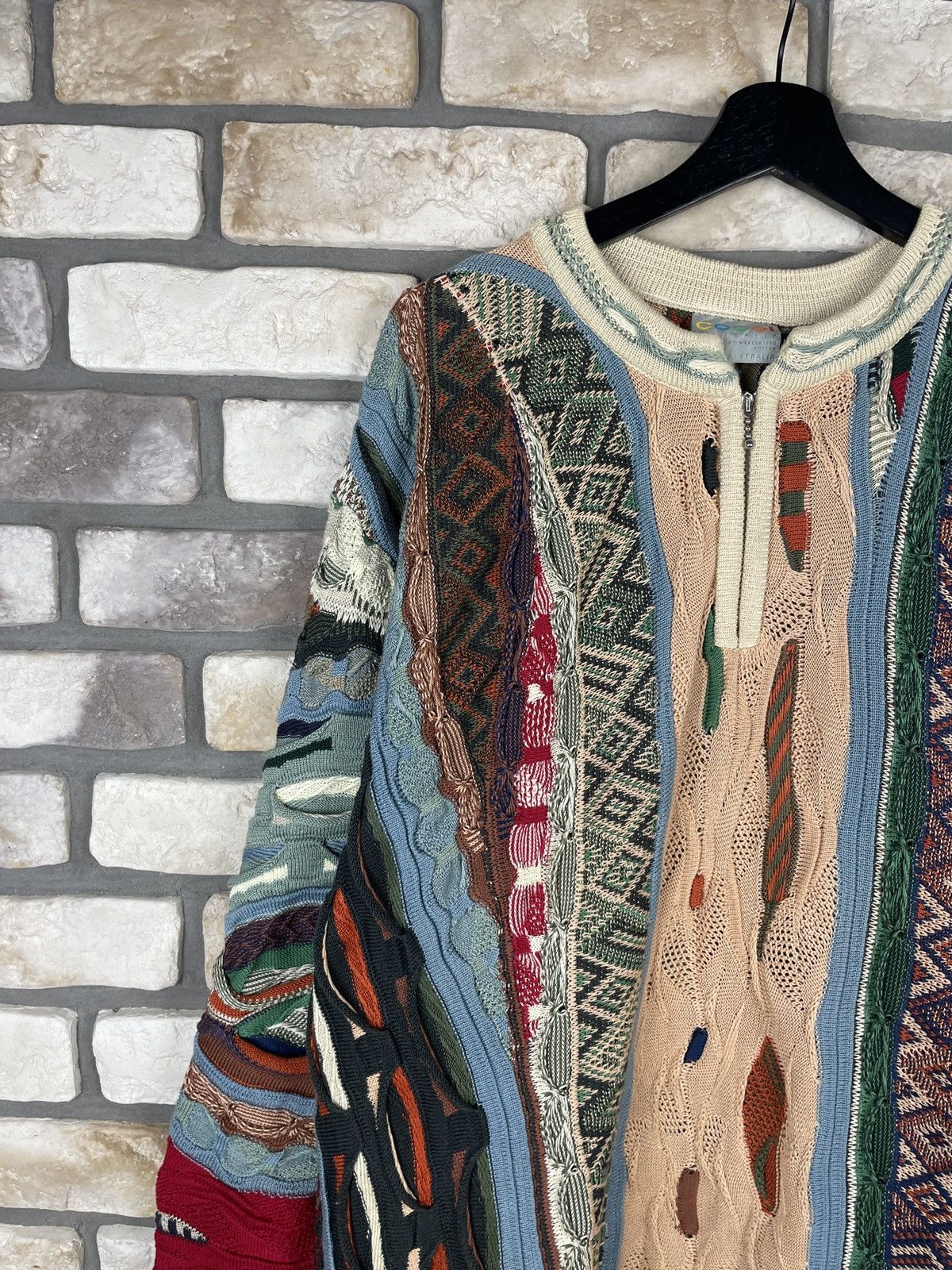 Coogi × Vintage Vintage oversize sweater sweatshirt Coogi Size US XL / EU 56 / 4 - 4 Thumbnail