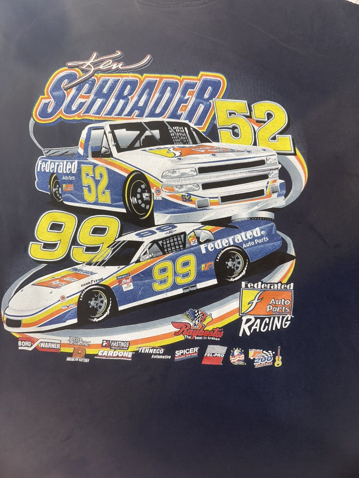 NASCAR Y2K 200 NASHVILLE SPEEDWAY Dark Blue Shirt Chest Pocket SzXL Size US XL / EU 56 / 4 - 6 Thumbnail