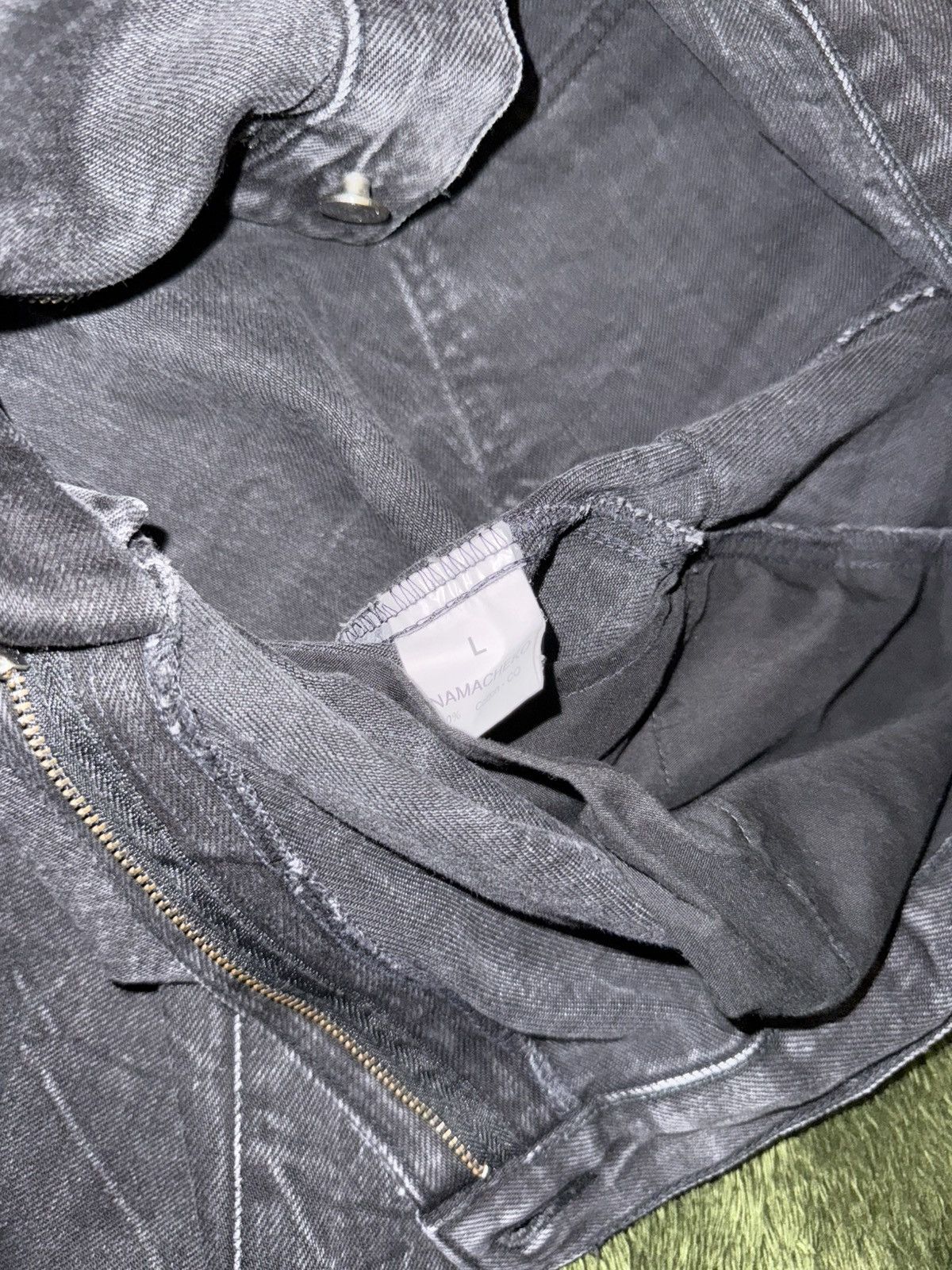Namacheko [L] NAMECHEKO TIBIRA oversized Denim Pants Black Size US 38 / EU 54 - 5 Thumbnail