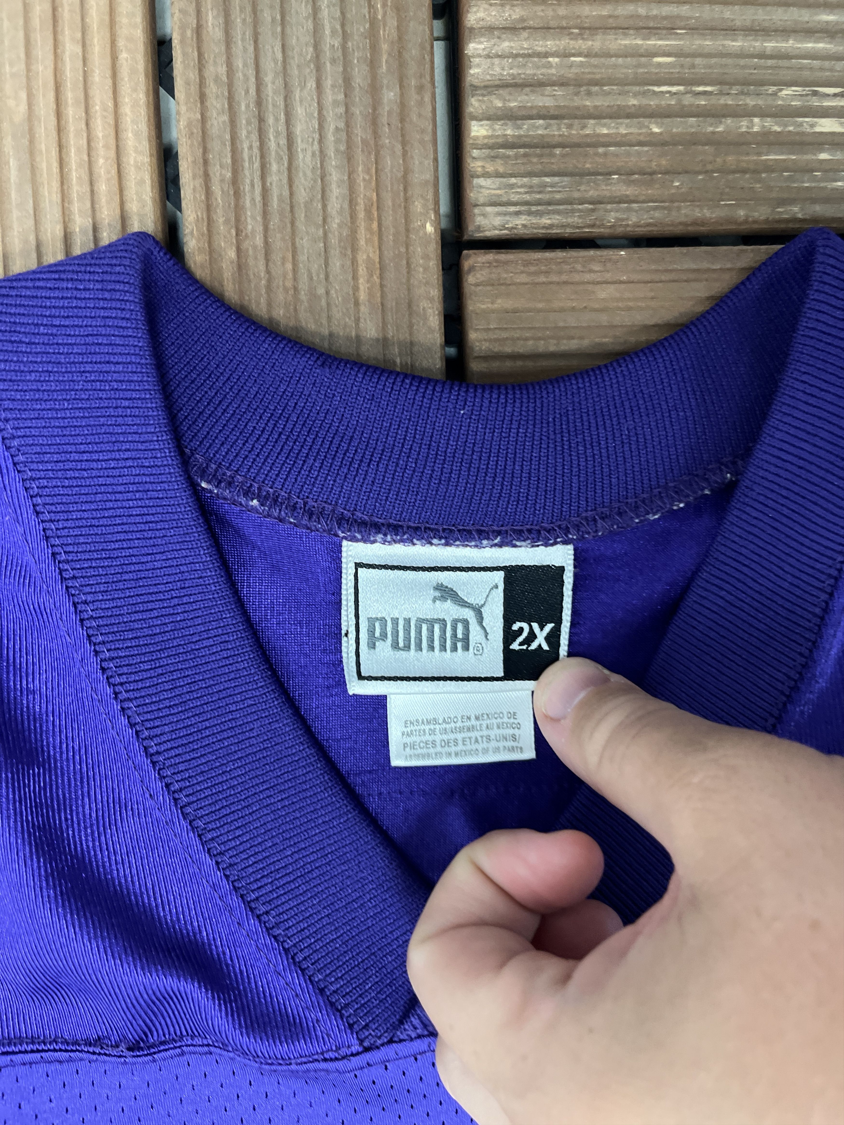Puma × Vintage Minnesota Vikings Robert Griffith Vintage Football Jersey Size US XXL / EU 58 / 5 - 6 Thumbnail