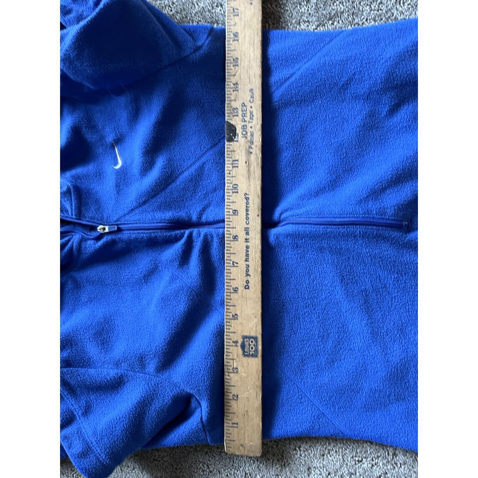 Nike VINTAGE Nike Therma Pullover Jacket Women's Fleece Blue Medium Size M / US 6-8 / IT 42-44 - 4 Thumbnail