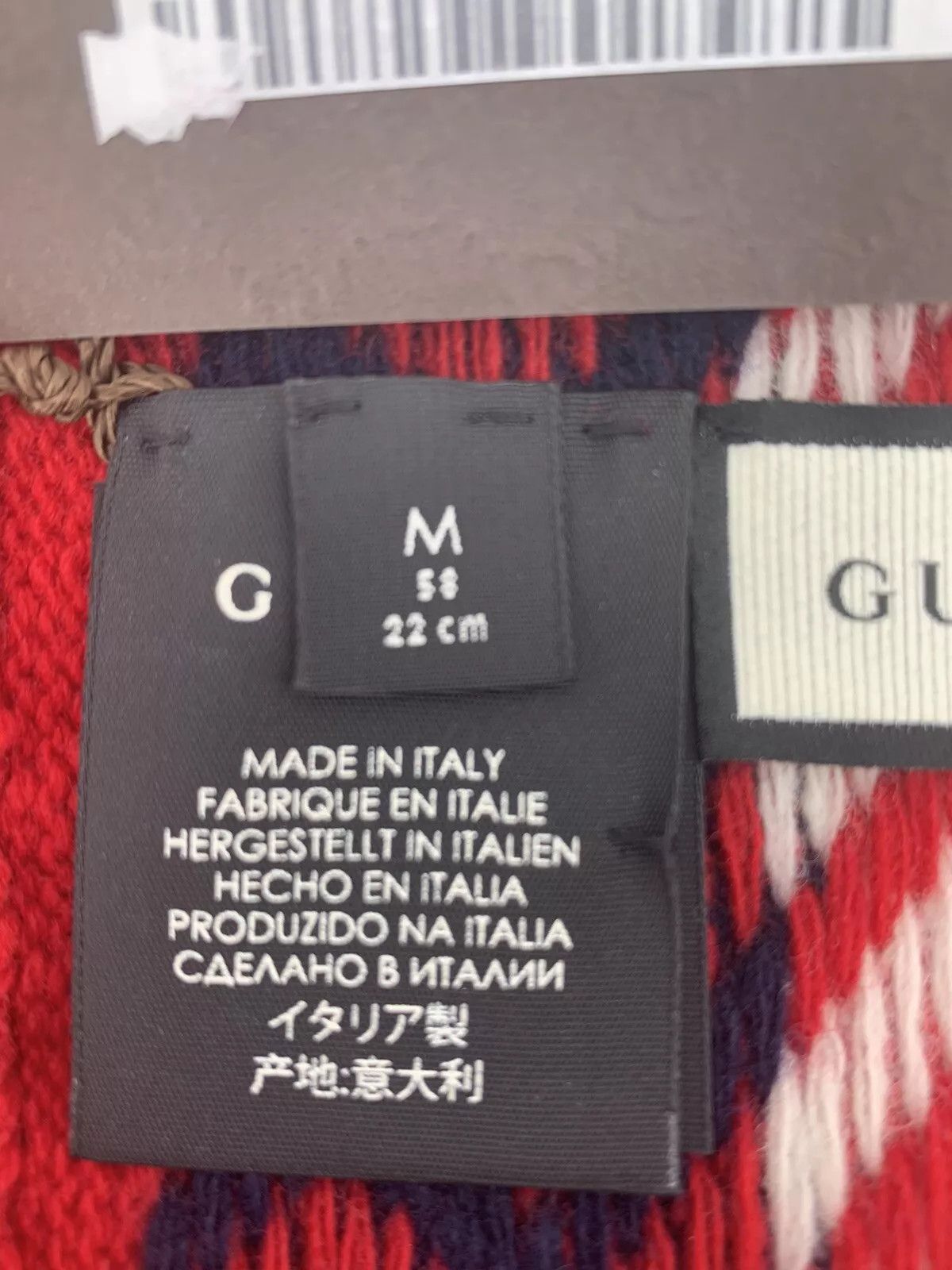 Gucci new Gucci wool hat women men size-M-58cm Size ONE SIZE - 5 Thumbnail