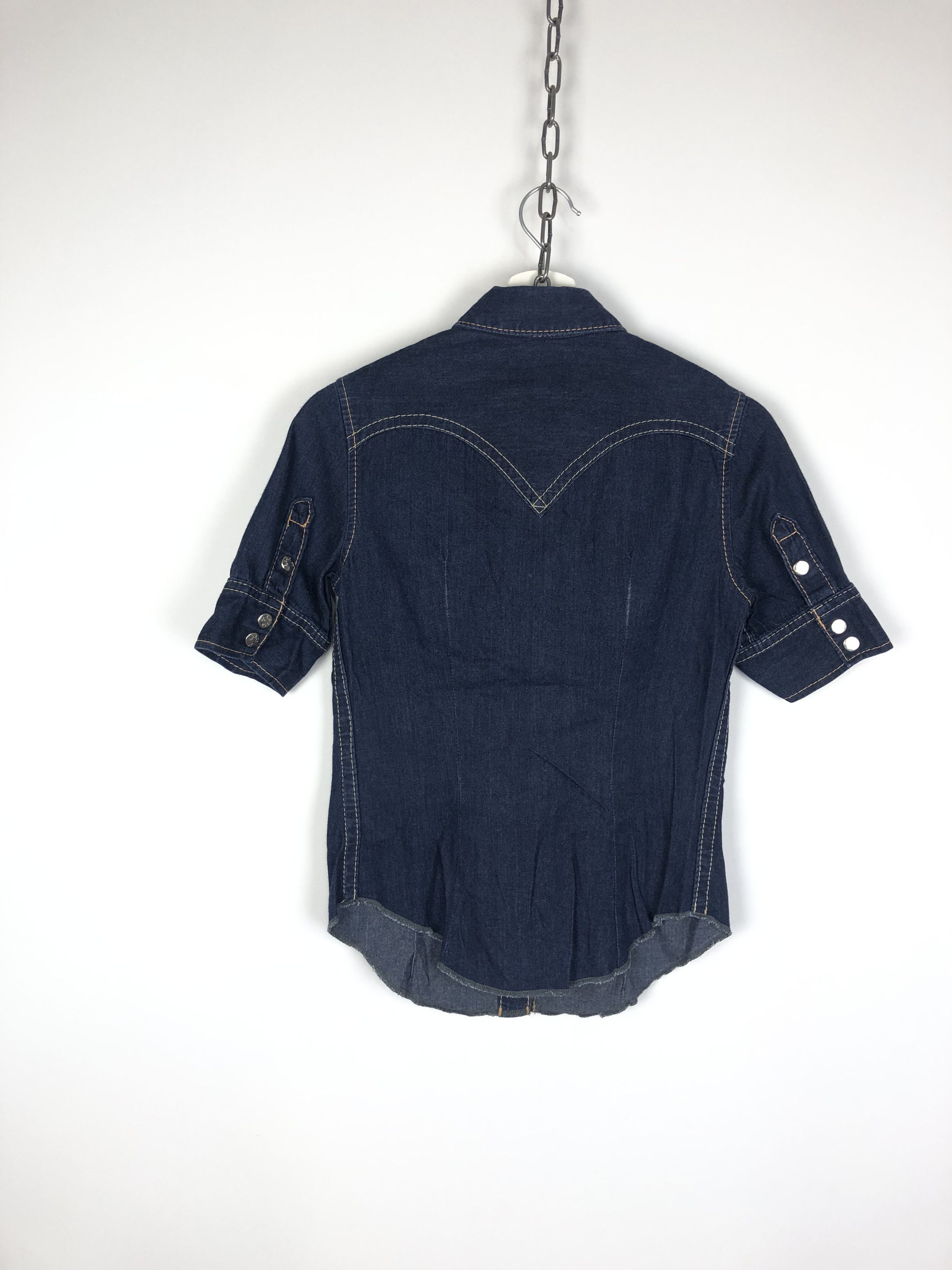 Japanese Brand Levis Type 1 Jeans Denim Shirt Blue size S Size S / US 4 / IT 40 - 8 Thumbnail