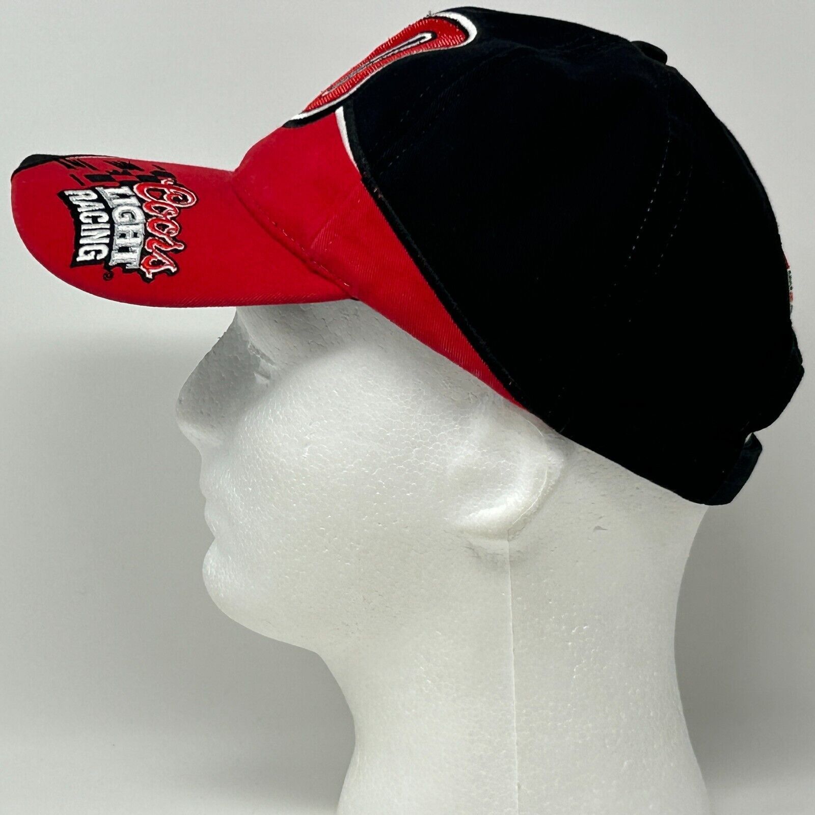 Chase Authentics Vintage Coors Light Racing NASCAR Hat Baseball Cap Size ONE SIZE - 6 Thumbnail
