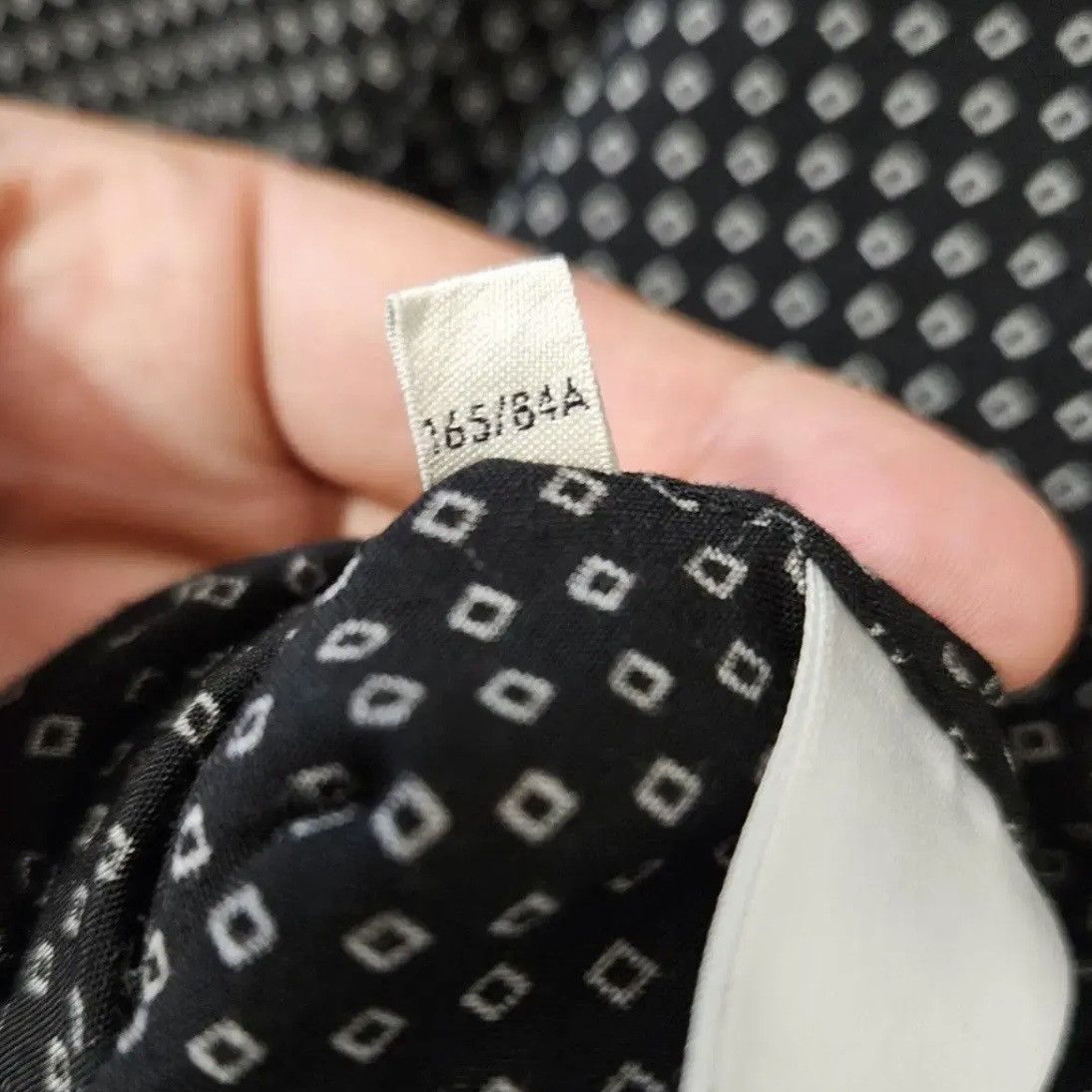 Celine Celine Hedi Slimane Square Dot Viscose Shirts Size US S / EU 44-46 / 1 - 8 Thumbnail