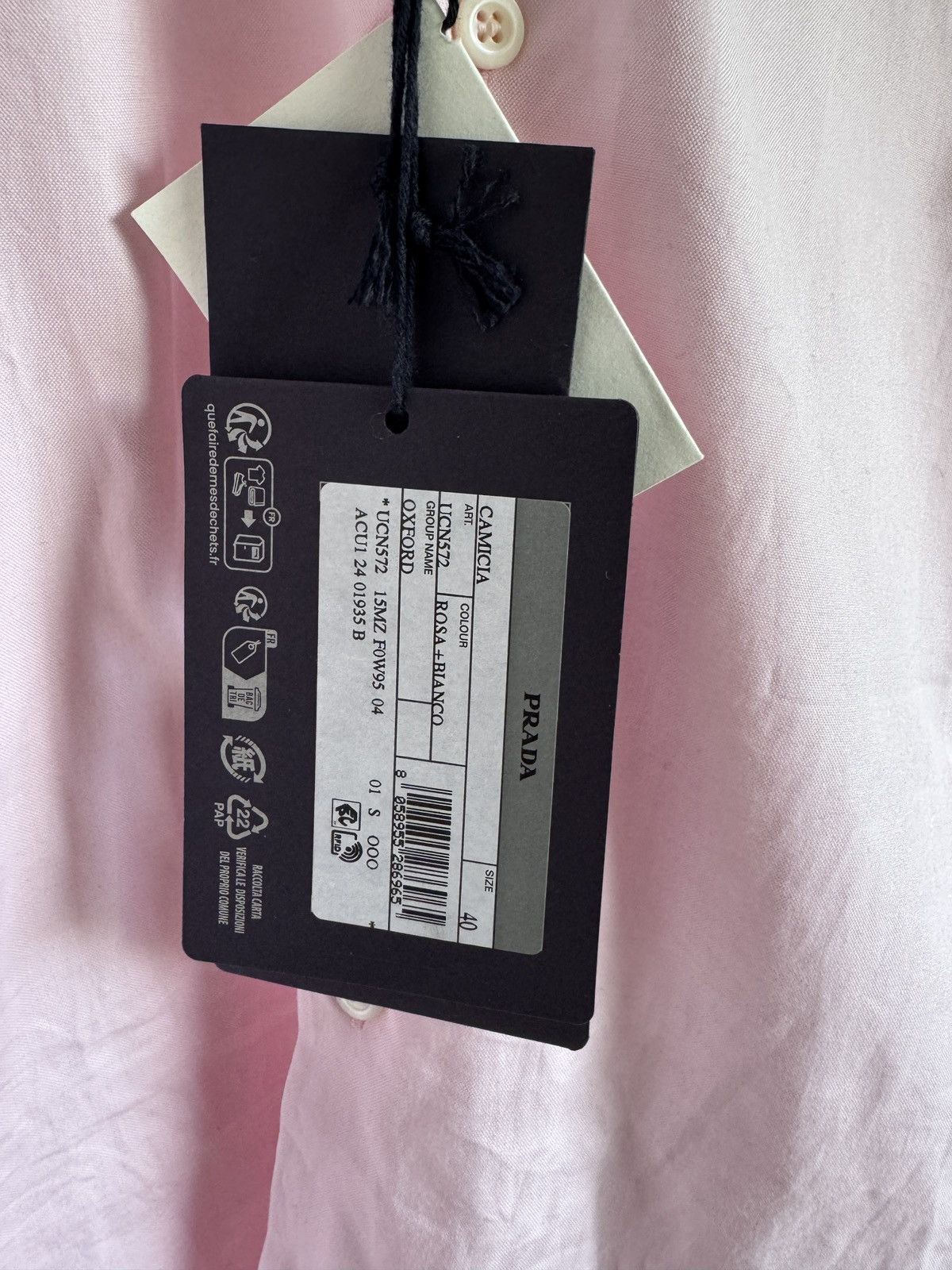 Prada *BNWT* FW24 Runway Prada Shirt Size US M / EU 48-50 / 2 - 5 Thumbnail