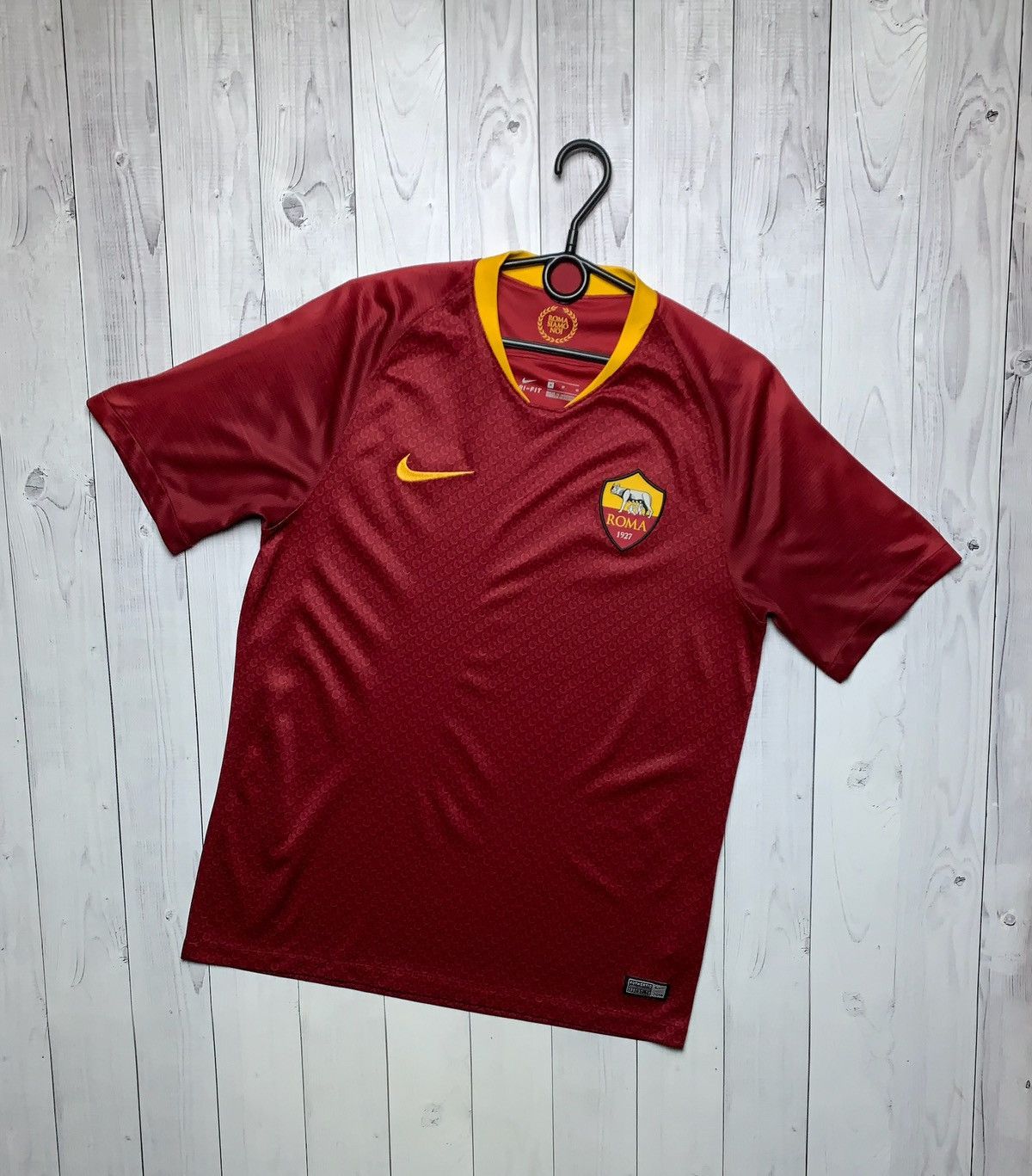 Nike × Vintage Vintage Nike AS Roma soccer jersey size M Size US M / EU 48-50 / 2 - 1 Thumbnail