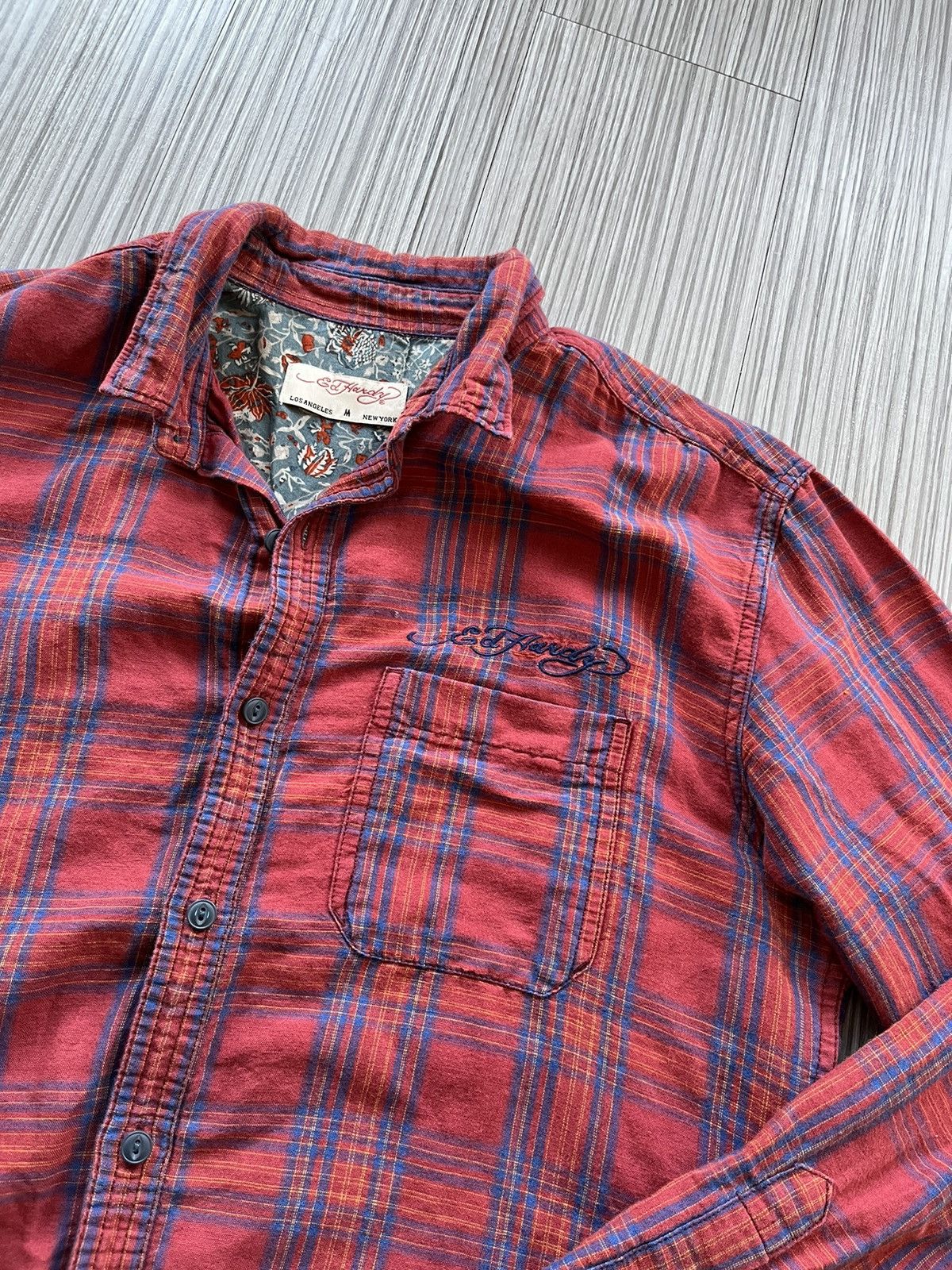 Christian Audigier × Ed Hardy × True Religion Ed hardy flannel Size US M / EU 48-50 / 2 - 2 Thumbnail
