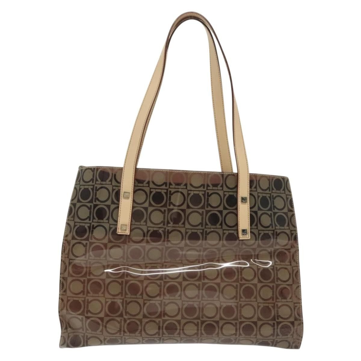 Salvatore Ferragamo Salvatore Ferragamo Gancini Tote Vinyl Size ONE SIZE - 1 Thumbnail