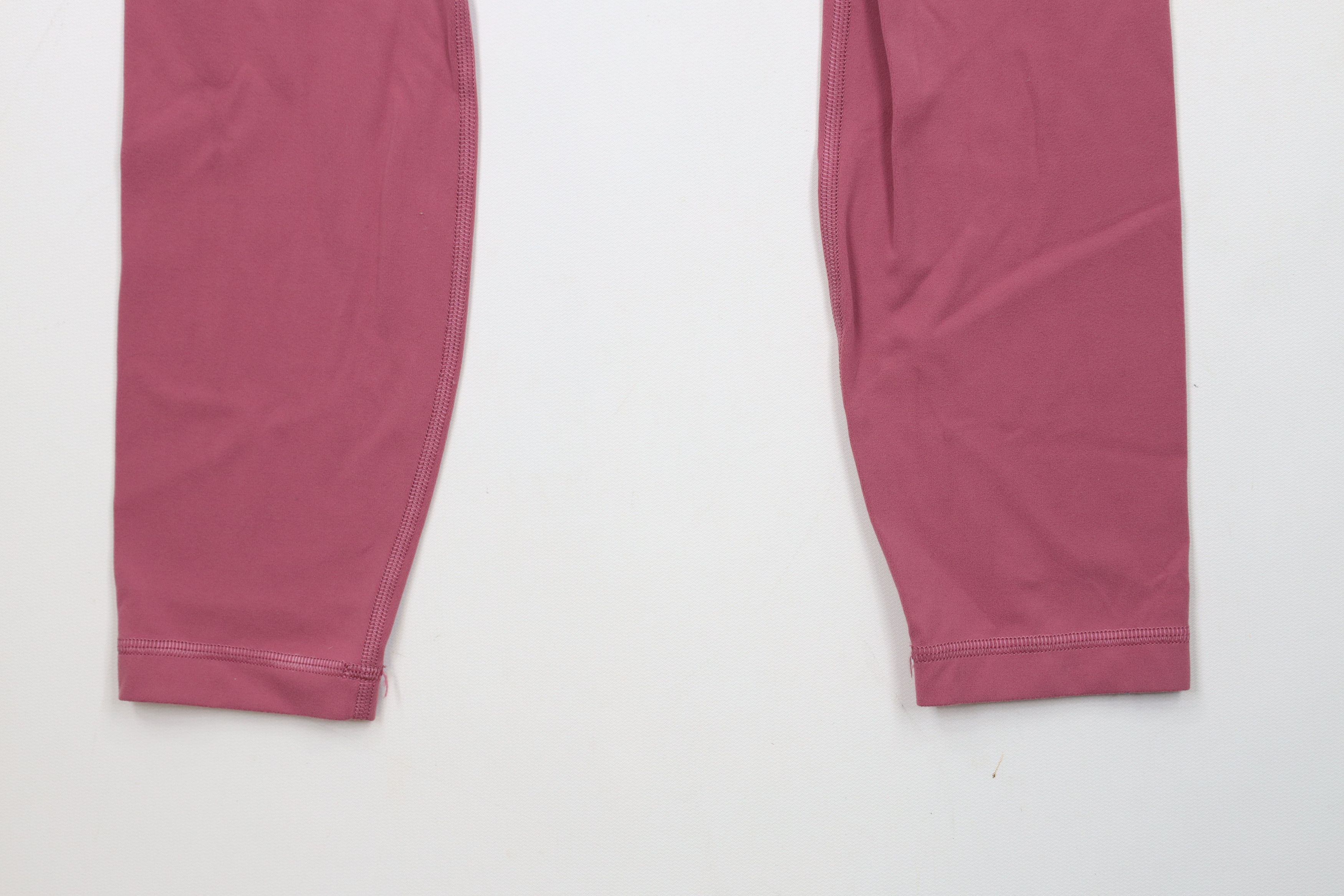 Lululemon × Vintage Lululemon Distressed 25" Align Leggings Yoga Gym Pants Pink Size 26" / US 2 / IT 38 - 11 Thumbnail