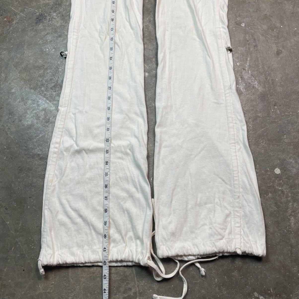 GOA G.O.A Flare Distressed Archive Military SweatPants Size 26" / US 2 / IT 38 - 15 Thumbnail