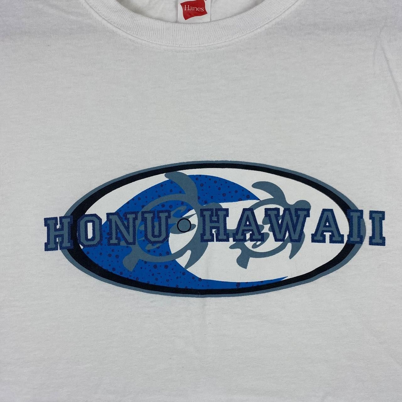 Vintage Vintage 90’ HONU HAWAII SURF Wave Beach Honolulu Tee Shirt Size US S / EU 44-46 / 1 - 3 Thumbnail