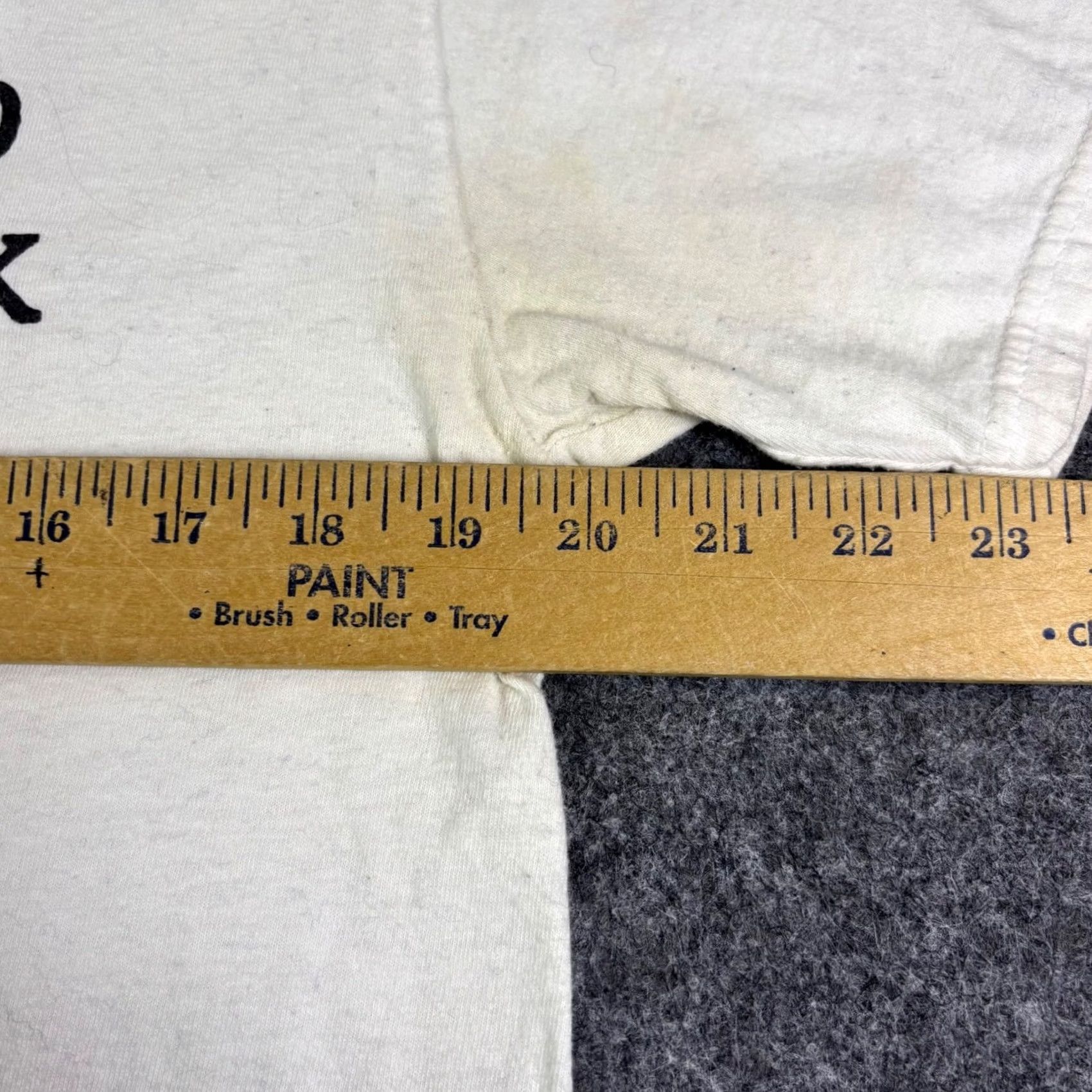 LIKELY VINTAGE Graphic T-Shirt Most Likely To Not Give A Anti Box Logo White Mens L Size US L / EU 52-54 / 3 - 3 Thumbnail