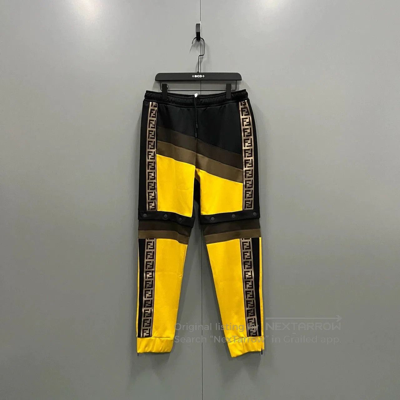 Fendi FENDI FF Stripe Paneled Sweatpants. Size US 38 / EU 54 - 1 Thumbnail