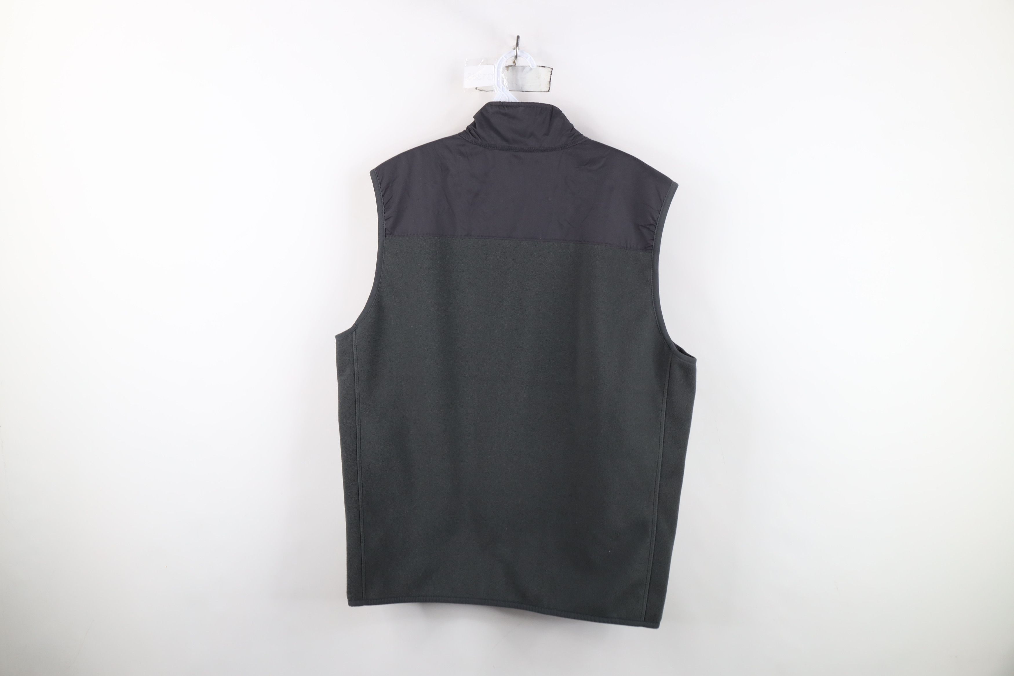 Banana Republic Vintage Y2K Banana Republic Block Fleece Zip Vest Jacket Size US M / EU 48-50 / 2 - 11 Thumbnail