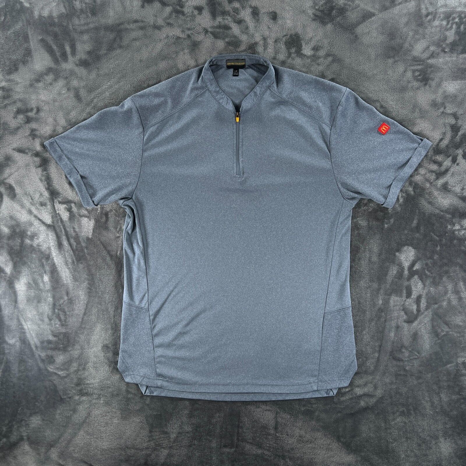 Other Official McDonald’s Apparel Collection 1/4 Zip Blue Work Shi Size US L / EU 52-54 / 3 - 20 Thumbnail