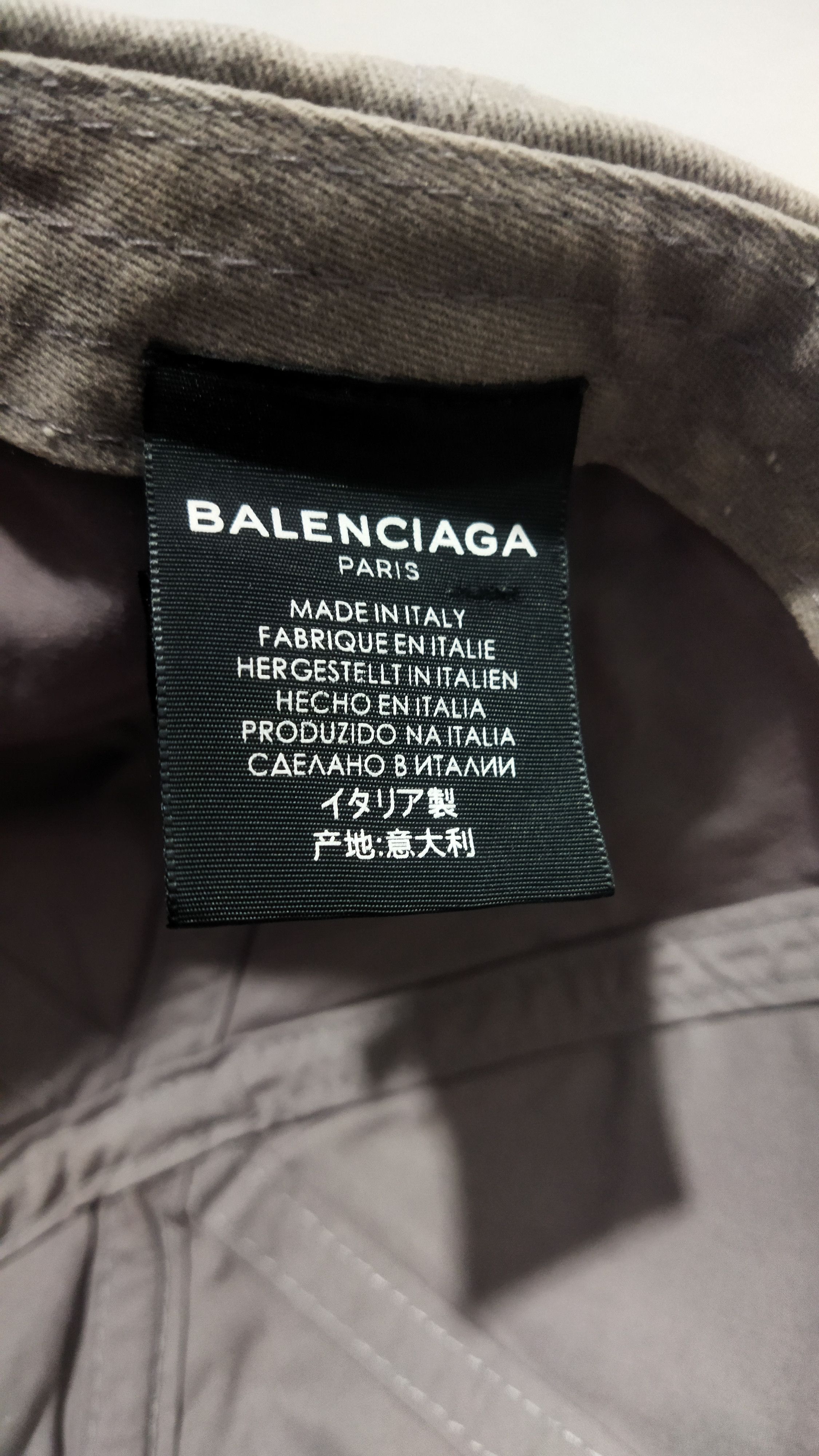 Balenciaga BALENCIAGA Cap Grey Size ONE SIZE - 11 Thumbnail