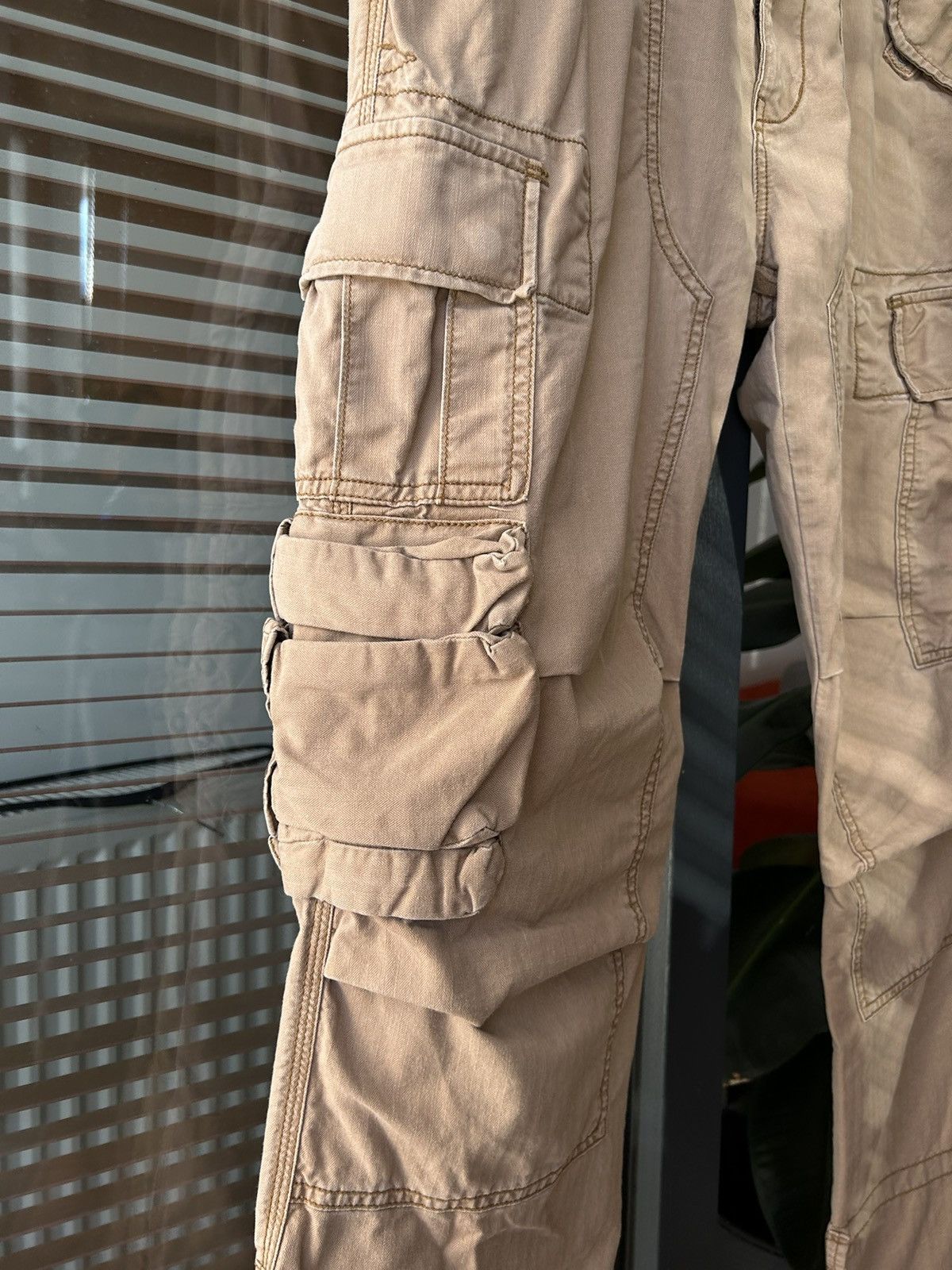 Ralph Lauren × Vintage Ralph Lauren Utility Cargo Pants Y2K Vintage Size US 34 / EU 50 - 4 Thumbnail