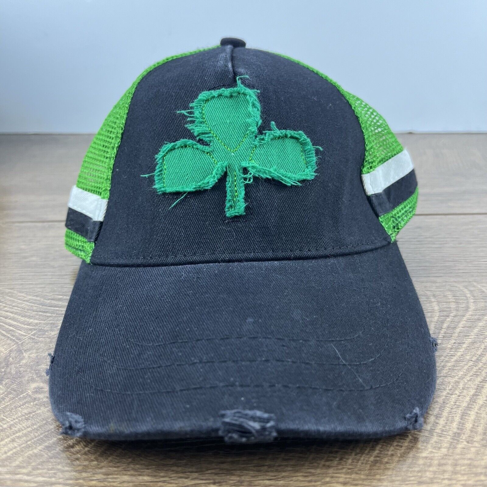 Other Clover Hat Lucky Clover Irish Hat Black Cap Adjustable Hat B Size ONE SIZE - 2 Thumbnail