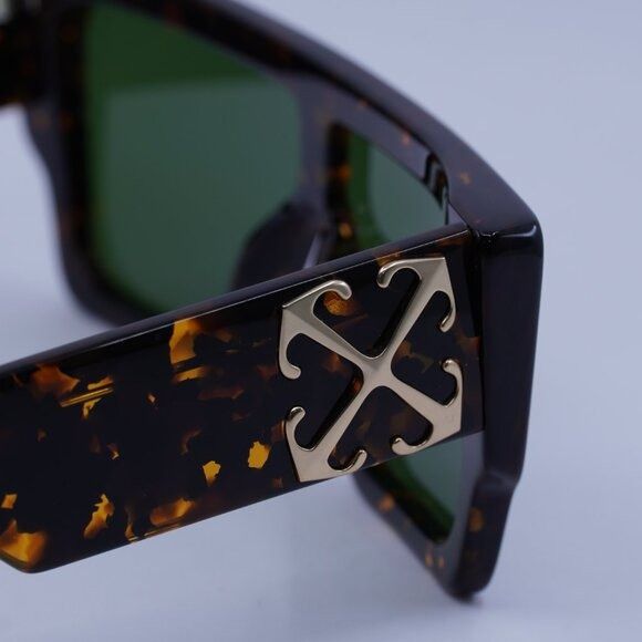 Off-White Off-White OERI14F MARION 6055 Sunglasses Havana Shield Frame Size ONE SIZE - 5 Thumbnail