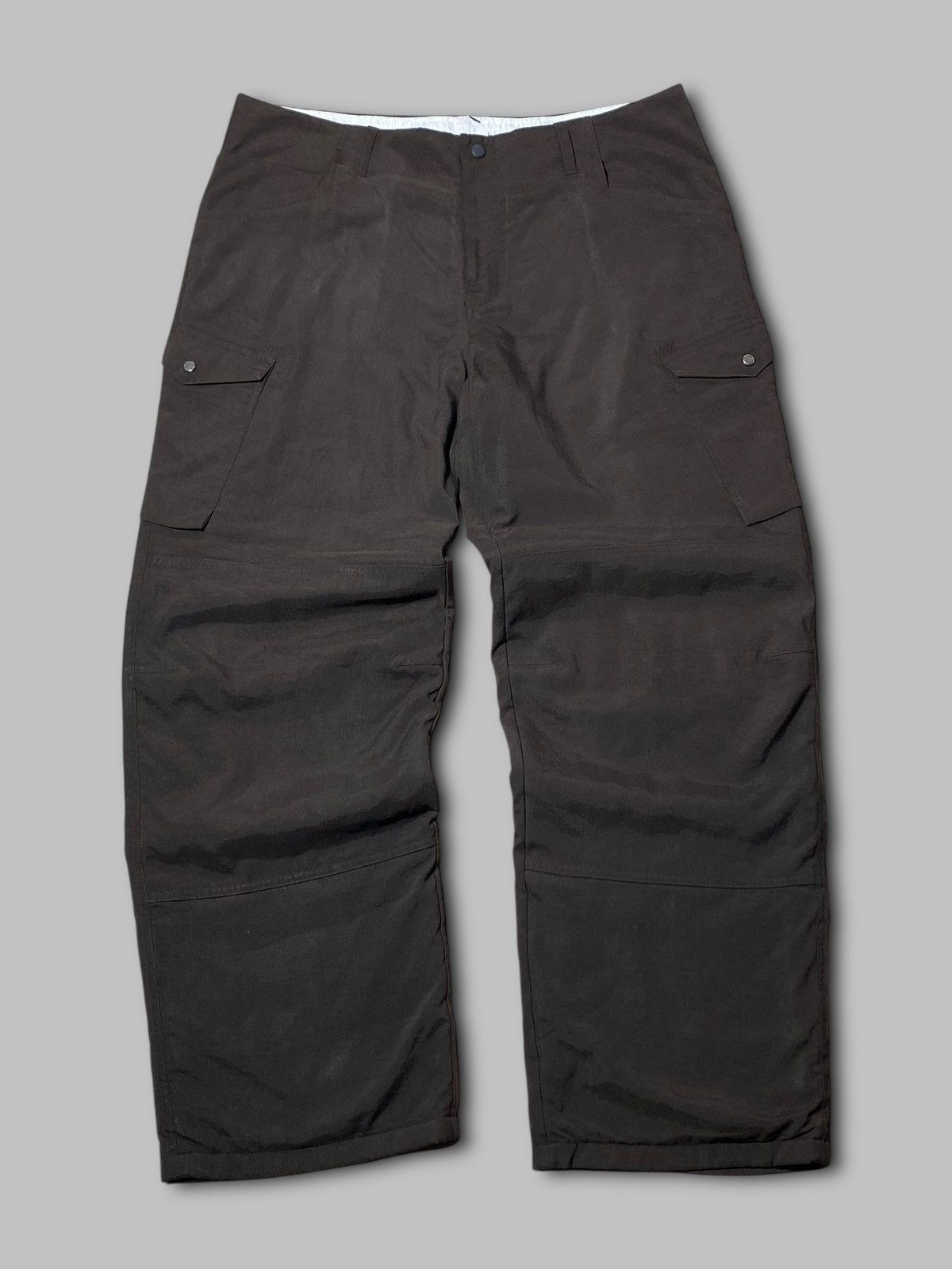 Nike ACG Vintage 2000s Nike ACG Brown Cargo Pants Size US 38 / EU 54 - 2 Thumbnail