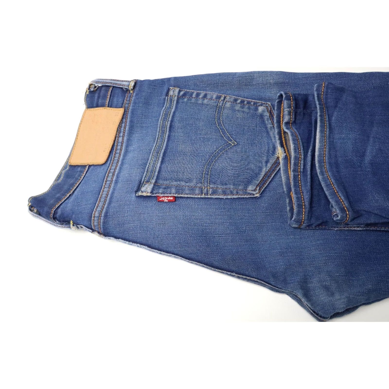 Levi's LEVI'S Jeans Slim Fit Blue Denim Zip Fly Stretched Faded W33/L32 Men Size US 33 - 6 Thumbnail